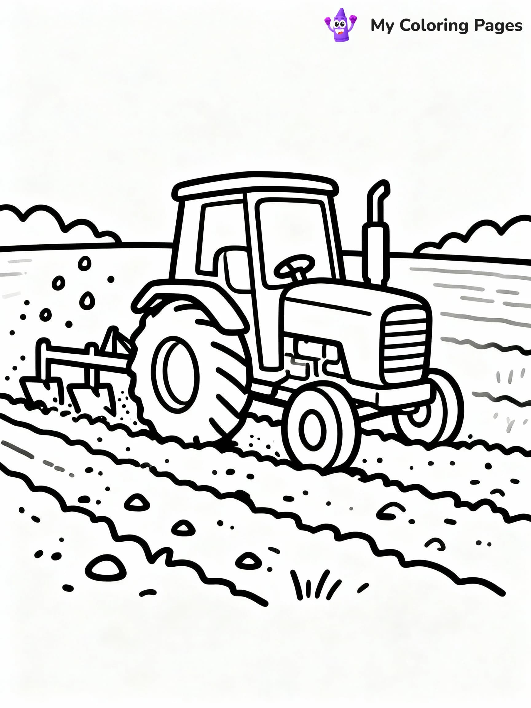 Tractor Coloring Pages - 17