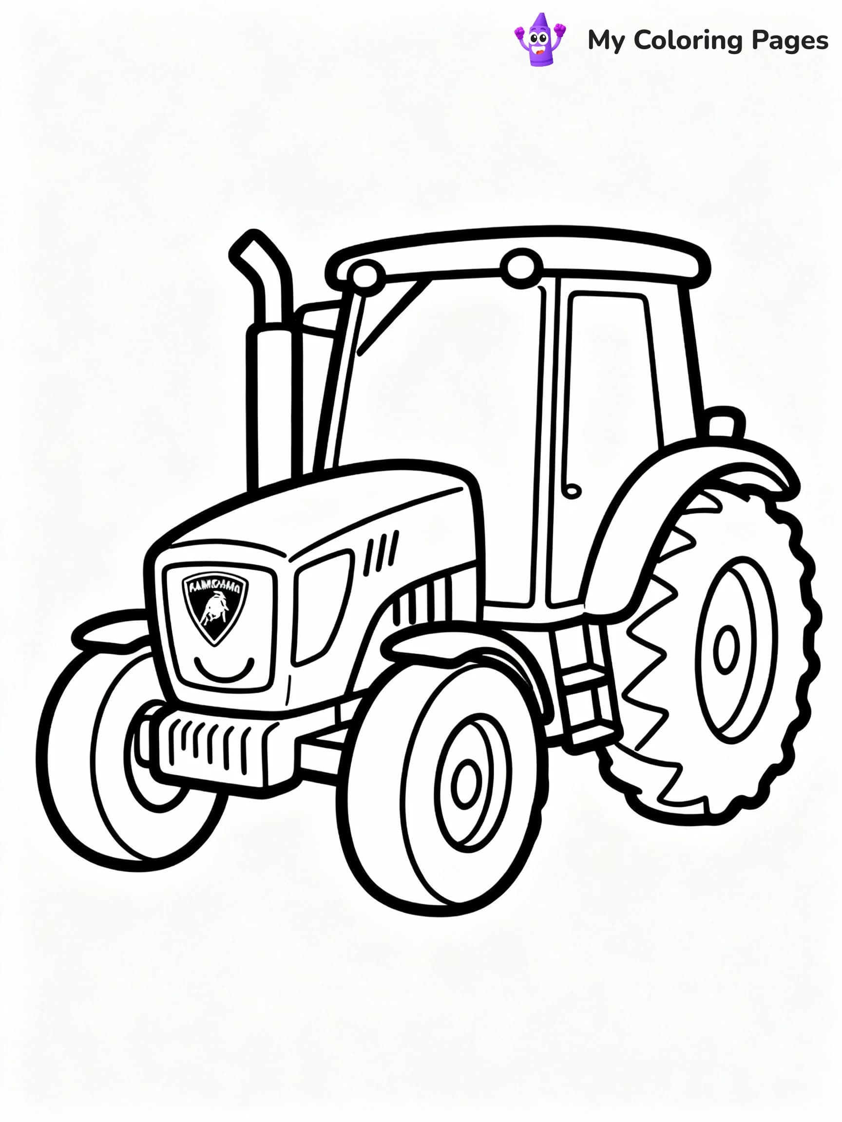 Tractor Coloring Pages - 14