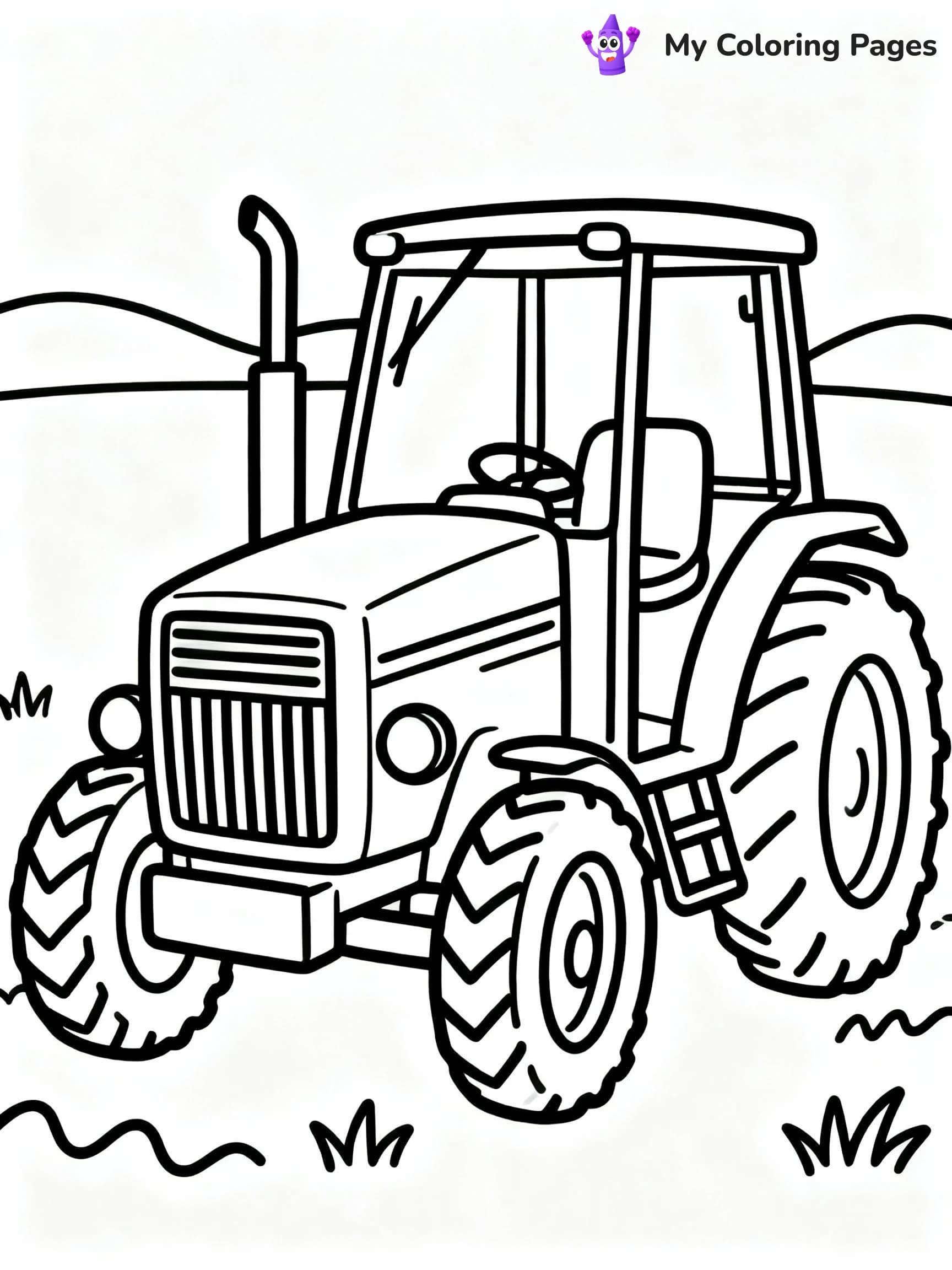 Tractor Coloring Pages - 13