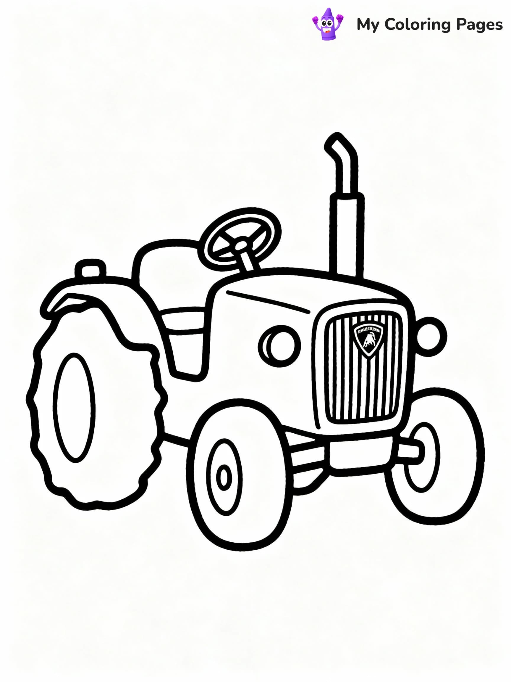 Tractor Coloring Pages - 10
