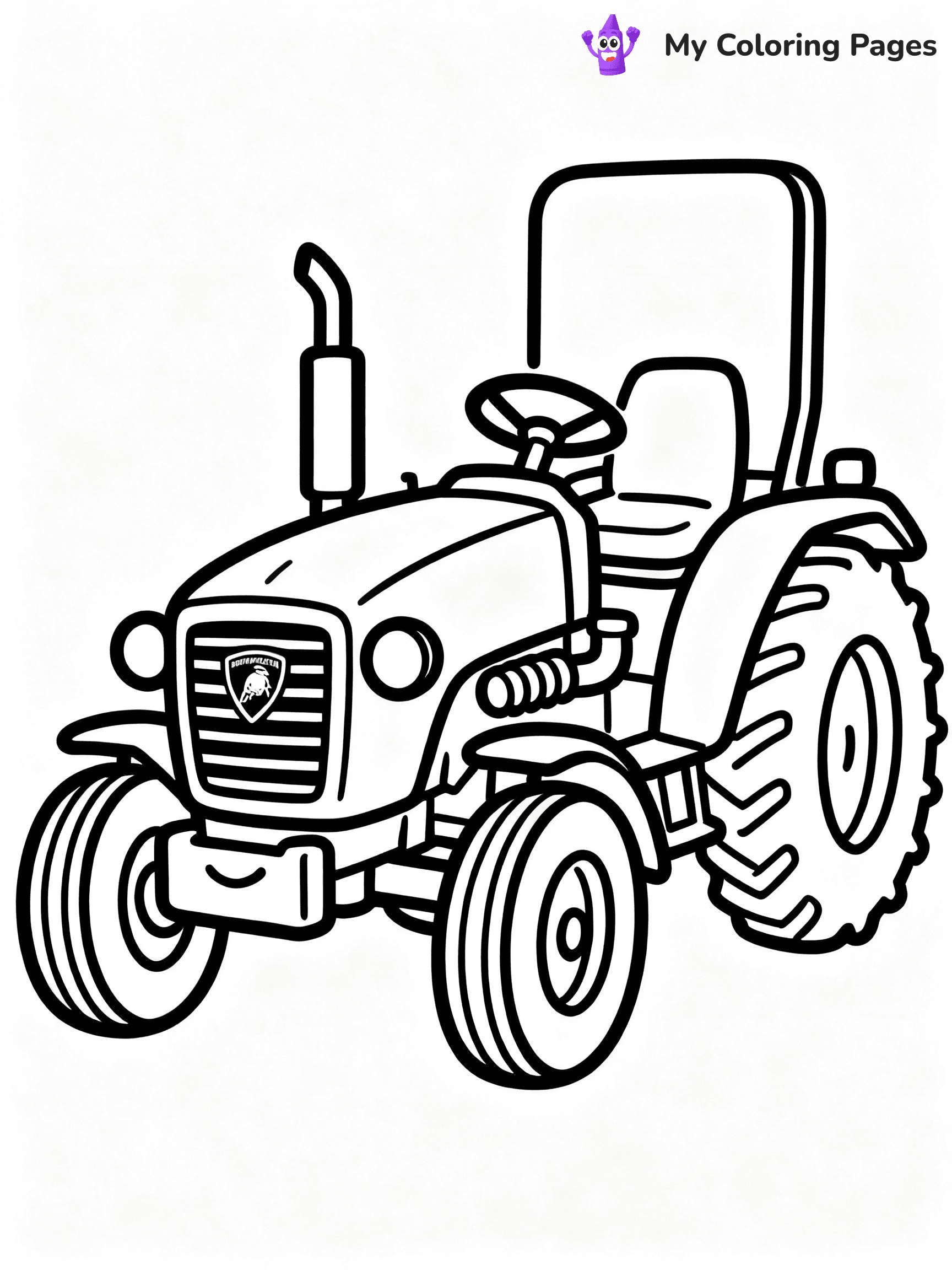 ⚠️ CRITICAL REQUIREMENT - ABSOLUTE BLACK AND WHITE ONLY ⚠️
This MUST be a BLACK AND WHITE line drawing ONLY. NO COLORS whatsoever.
- ONLY pure black lines (#000000) on pure white background (#FFFFFF)
- ABSOLUTELY NO colors, NO shading, NO gradients, NO grayscale
- If there are ANY colors in the output, the image is REJECTED
- This is a COLORING PAGE - meant to be COLORED IN by children
- The output must be UNCOLORED line art ready for coloring
⚠️ SUBJECT TO DRAW: Lamborghini tractor
(REMEMBER: Output must be BLACK AND WHITE line art only, NOT colored!)
# COLORING PAGE: BLACK OUTLINES ONLY - WHITE BACKGROUND MANDATORY
Create a **coloring book page** using EXACTLY two values: black lines, white space.
## NON-NEGOTIABLE BINARY RULES
- **ONLY #000000 (black) and #FFFFFF (white)** - NO other values exist
- **EVERY PIXEL = BLACK OR WHITE** - no gray/shading/antialiasing
- **WHITE BACKGROUND MANDATORY** - entire canvas stays white
- **ALL SHAPES HOLLOW** - everything is empty outlines waiting to be colored
- **FORBIDDEN:** fills, shading, gradients, patterns, textures, colors
- **NO SOLID REGIONS** - if it's not a thin line, it's wrong
## Universal Line Standards
- Black outlines ONLY - thin, uniform weight
- Every shape completely empty inside
- Closed contours suitable for coloring
- Simple flat illustration - zero depth/3D/realism
- **Style:** Whimsical Doodle Art Alley - rounded, friendly outlines (unless specified)
## Everything = Outline Only
- Characters/animals: hollow shapes
- Objects/clothing: empty contours
- Backgrounds/scenery: line work only
- Natural elements: outlined forms
- Dark/night areas: don't exist (use outlined symbols)
- Textures/patterns: convert to simple lines
## The Test
Can a child color EVERY white space with crayons? If any area is pre-filled/shaded/gray or colored in, it FAILS. Every shape must be waiting to receive color.
**FINAL OUTPUT**: Binary coloring page. Black lines define shapes. White spaces ready for coloring. Nothing else exists. No exceptions. Print-ready.
⚠️ FINAL REMINDER: Draw the subject "Lamborghini tractor" as BLACK AND WHITE line art. Zero colors in output.