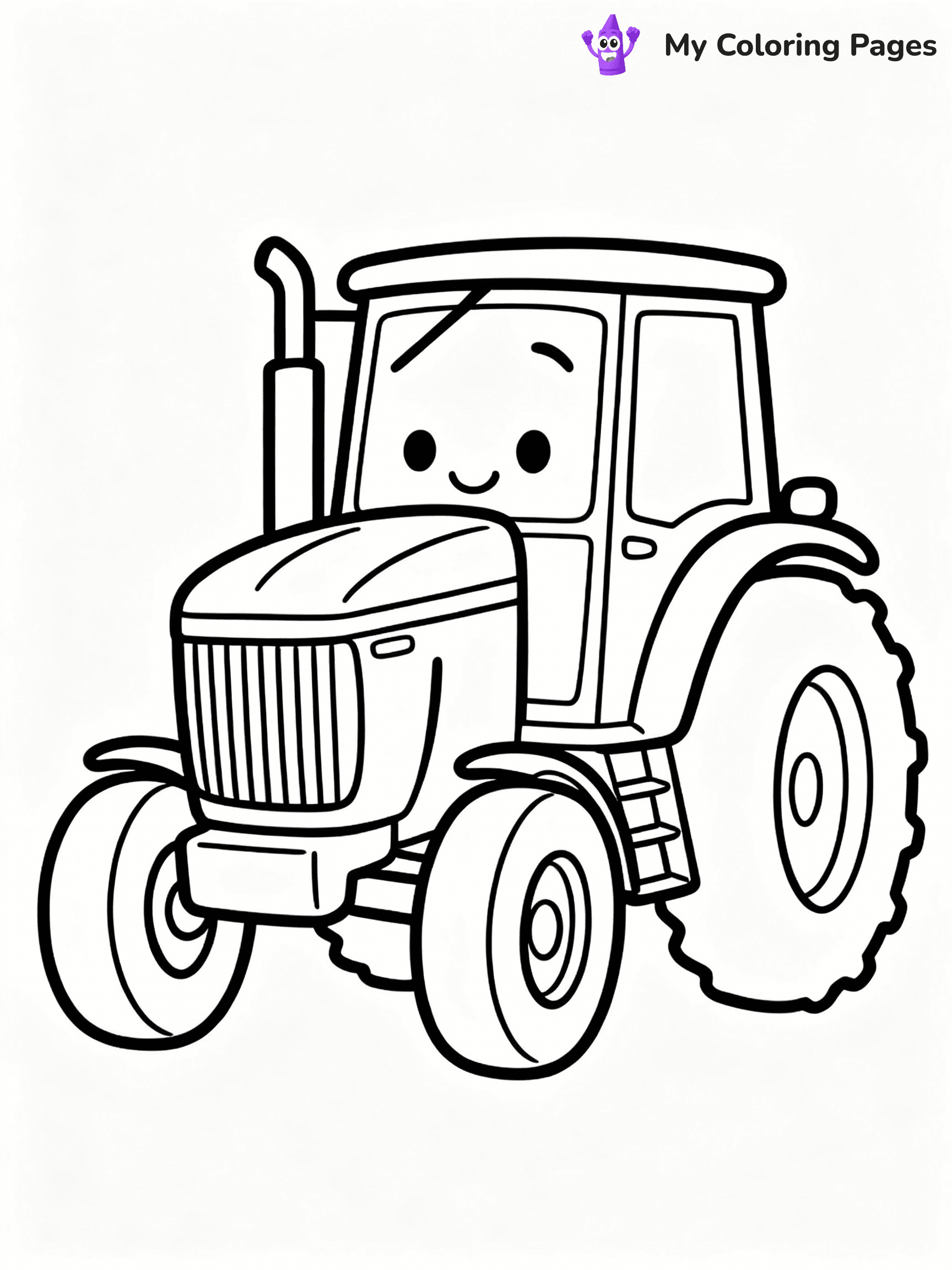 ⚠️ CRITICAL REQUIREMENT - ABSOLUTE BLACK AND WHITE ONLY ⚠️
This MUST be a BLACK AND WHITE line drawing ONLY. NO COLORS whatsoever.
- ONLY pure black lines (#000000) on pure white background (#FFFFFF)
- ABSOLUTELY NO colors, NO shading, NO gradients, NO grayscale
- If there are ANY colors in the output, the image is REJECTED
- This is a COLORING PAGE - meant to be COLORED IN by children
- The output must be UNCOLORED line art ready for coloring
⚠️ SUBJECT TO DRAW: John Deere tractor
(REMEMBER: Output must be BLACK AND WHITE line art only, NOT colored!)
# COLORING PAGE: BLACK OUTLINES ONLY - WHITE BACKGROUND MANDATORY
Create a **coloring book page** using EXACTLY two values: black lines, white space.
## NON-NEGOTIABLE BINARY RULES
- **ONLY #000000 (black) and #FFFFFF (white)** - NO other values exist
- **EVERY PIXEL = BLACK OR WHITE** - no gray/shading/antialiasing
- **WHITE BACKGROUND MANDATORY** - entire canvas stays white
- **ALL SHAPES HOLLOW** - everything is empty outlines waiting to be colored
- **FORBIDDEN:** fills, shading, gradients, patterns, textures, colors
- **NO SOLID REGIONS** - if it's not a thin line, it's wrong
## Universal Line Standards
- Black outlines ONLY - thin, uniform weight
- Every shape completely empty inside
- Closed contours suitable for coloring
- Simple flat illustration - zero depth/3D/realism
- **Style:** Whimsical Doodle Art Alley - rounded, friendly outlines (unless specified)
## Everything = Outline Only
- Characters/animals: hollow shapes
- Objects/clothing: empty contours
- Backgrounds/scenery: line work only
- Natural elements: outlined forms
- Dark/night areas: don't exist (use outlined symbols)
- Textures/patterns: convert to simple lines
## The Test
Can a child color EVERY white space with crayons? If any area is pre-filled/shaded/gray or colored in, it FAILS. Every shape must be waiting to receive color.
**FINAL OUTPUT**: Binary coloring page. Black lines define shapes. White spaces ready for coloring. Nothing else exists. No exceptions. Print-ready.
⚠️ FINAL REMINDER: Draw the subject "John Deere tractor" as BLACK AND WHITE line art. Zero colors in output.