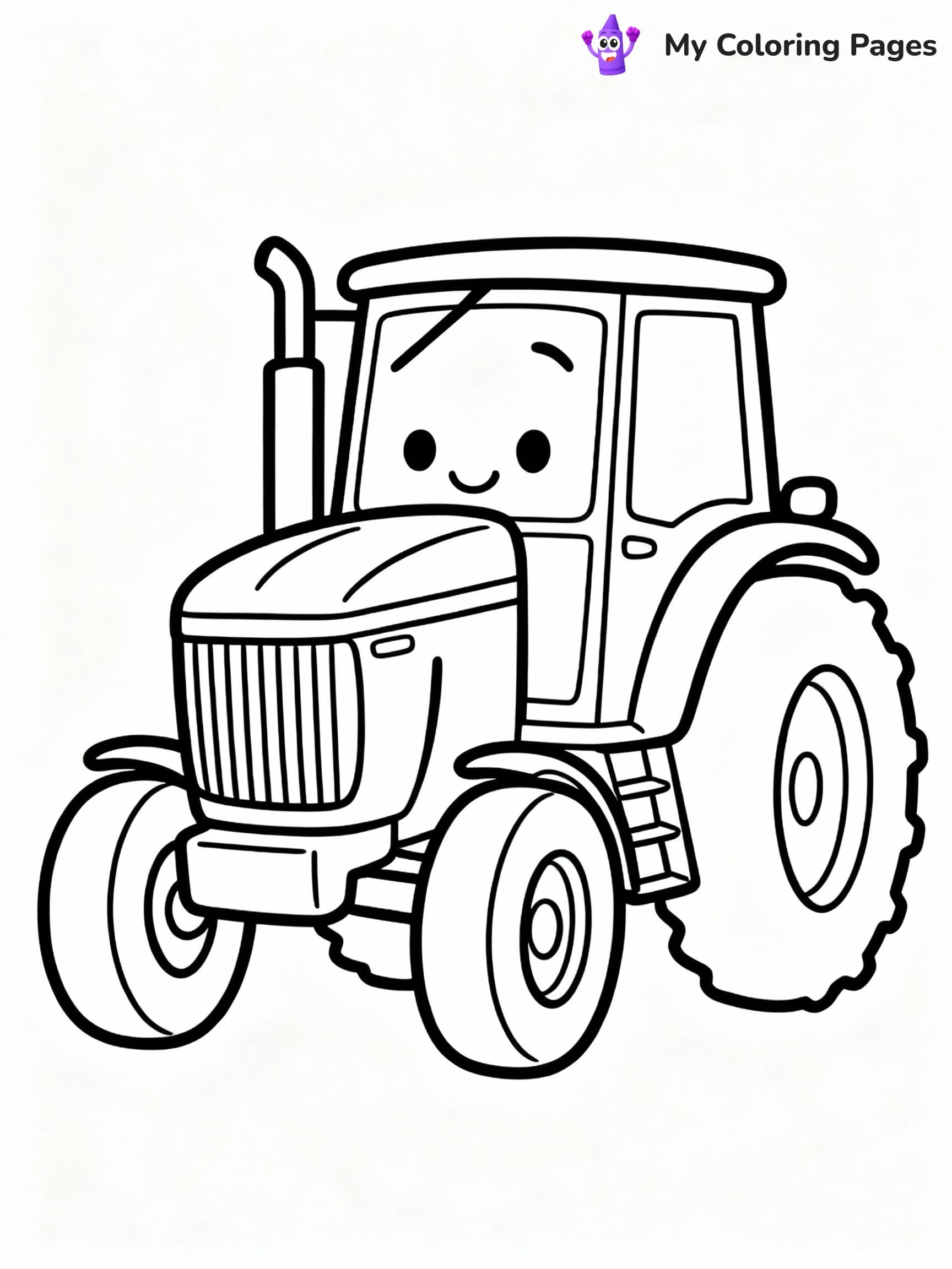 Tractor Coloring Pages - 8