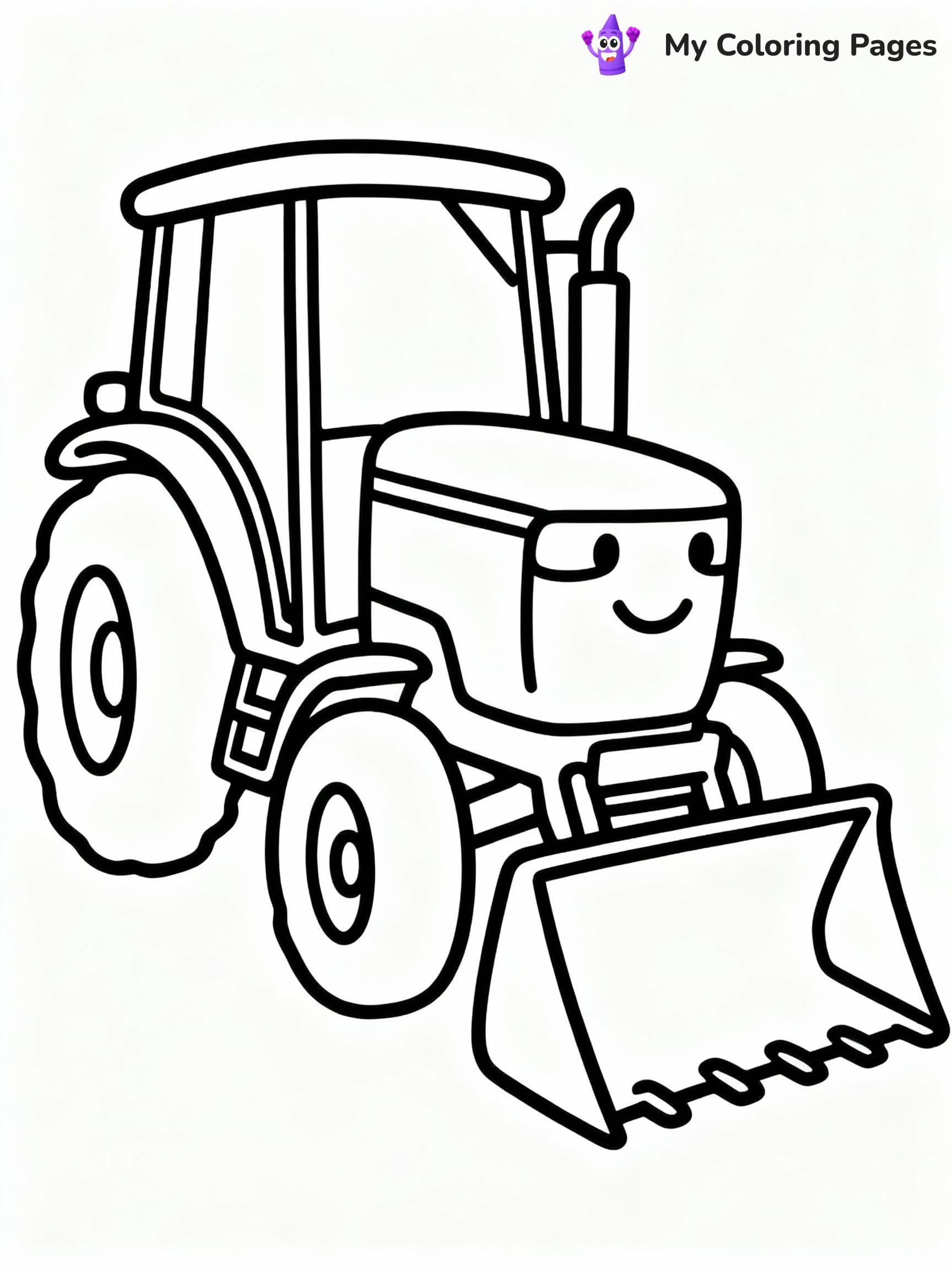 Tractor Coloring Pages - 7