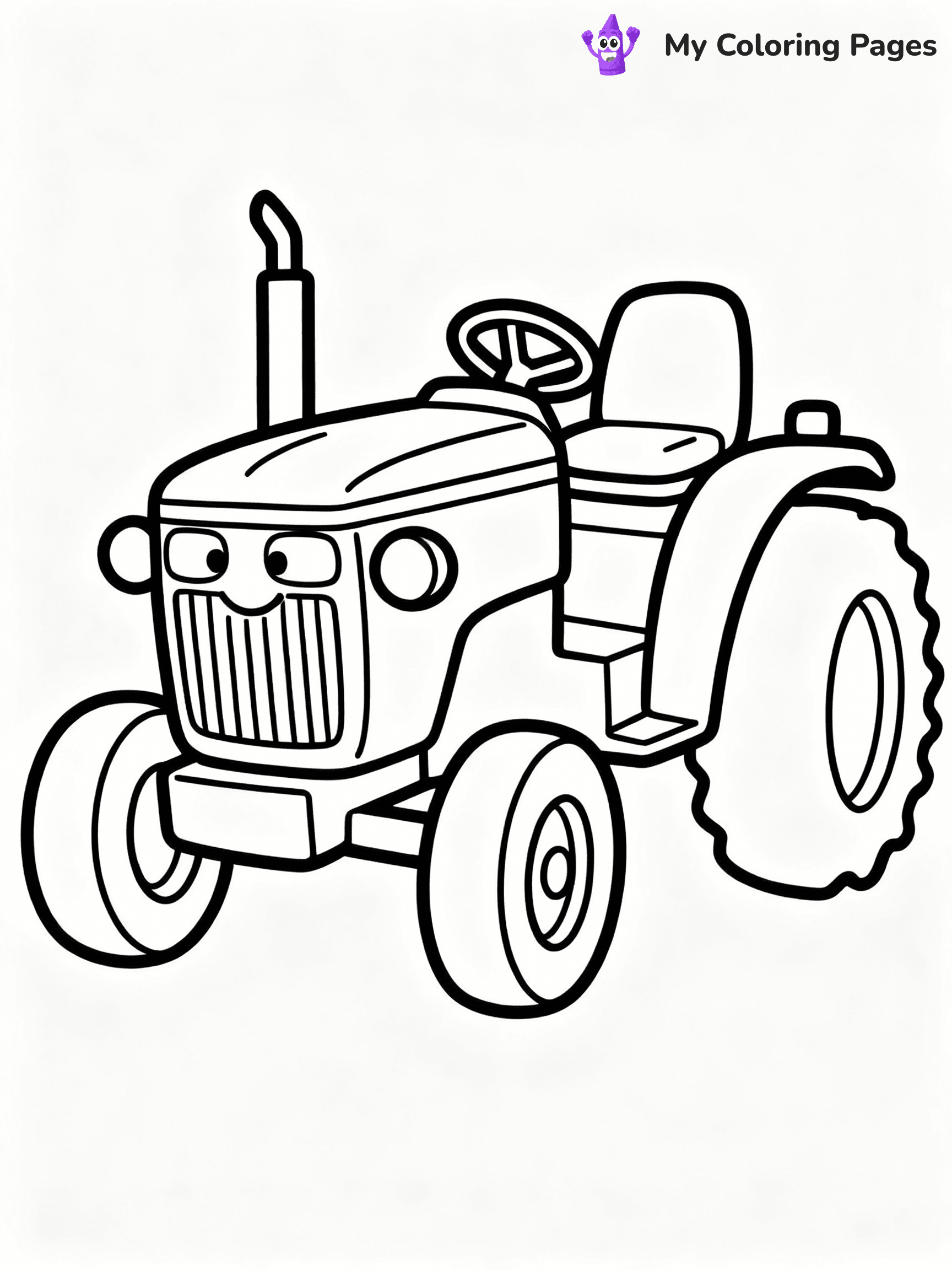 ⚠️ CRITICAL REQUIREMENT - ABSOLUTE BLACK AND WHITE ONLY ⚠️
This MUST be a BLACK AND WHITE line drawing ONLY. NO COLORS whatsoever.
- ONLY pure black lines (#000000) on pure white background (#FFFFFF)
- ABSOLUTELY NO colors, NO shading, NO gradients, NO grayscale
- If there are ANY colors in the output, the image is REJECTED
- This is a COLORING PAGE - meant to be COLORED IN by children
- The output must be UNCOLORED line art ready for coloring
⚠️ SUBJECT TO DRAW: John Deere tractor
(REMEMBER: Output must be BLACK AND WHITE line art only, NOT colored!)
# COLORING PAGE: BLACK OUTLINES ONLY - WHITE BACKGROUND MANDATORY
Create a **coloring book page** using EXACTLY two values: black lines, white space.
## NON-NEGOTIABLE BINARY RULES
- **ONLY #000000 (black) and #FFFFFF (white)** - NO other values exist
- **EVERY PIXEL = BLACK OR WHITE** - no gray/shading/antialiasing
- **WHITE BACKGROUND MANDATORY** - entire canvas stays white
- **ALL SHAPES HOLLOW** - everything is empty outlines waiting to be colored
- **FORBIDDEN:** fills, shading, gradients, patterns, textures, colors
- **NO SOLID REGIONS** - if it's not a thin line, it's wrong
## Universal Line Standards
- Black outlines ONLY - thin, uniform weight
- Every shape completely empty inside
- Closed contours suitable for coloring
- Simple flat illustration - zero depth/3D/realism
- **Style:** Whimsical Doodle Art Alley - rounded, friendly outlines (unless specified)
## Everything = Outline Only
- Characters/animals: hollow shapes
- Objects/clothing: empty contours
- Backgrounds/scenery: line work only
- Natural elements: outlined forms
- Dark/night areas: don't exist (use outlined symbols)
- Textures/patterns: convert to simple lines
## The Test
Can a child color EVERY white space with crayons? If any area is pre-filled/shaded/gray or colored in, it FAILS. Every shape must be waiting to receive color.
**FINAL OUTPUT**: Binary coloring page. Black lines define shapes. White spaces ready for coloring. Nothing else exists. No exceptions. Print-ready.
⚠️ FINAL REMINDER: Draw the subject "John Deere tractor" as BLACK AND WHITE line art. Zero colors in output.