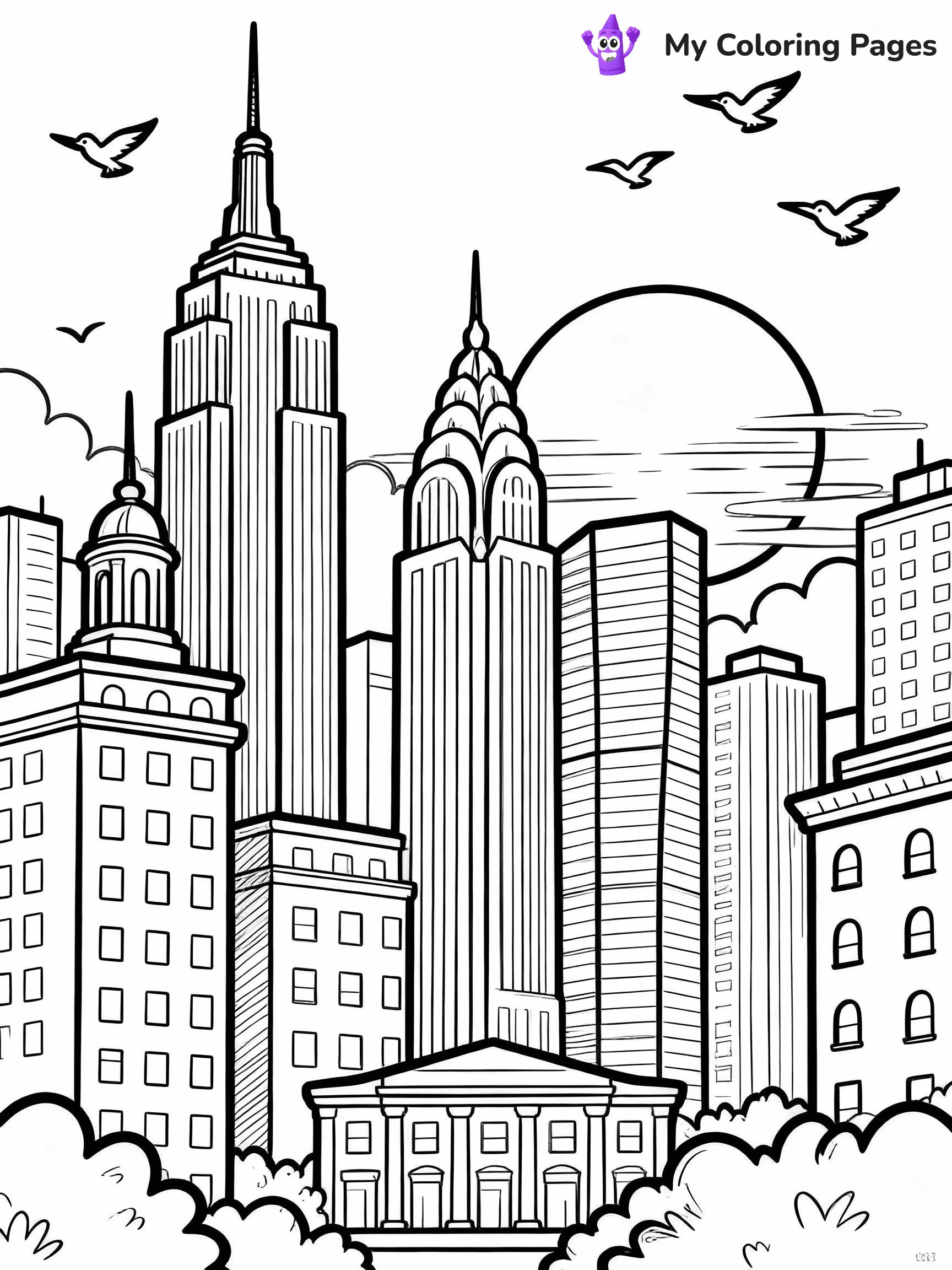 City Coloring Pages - 27