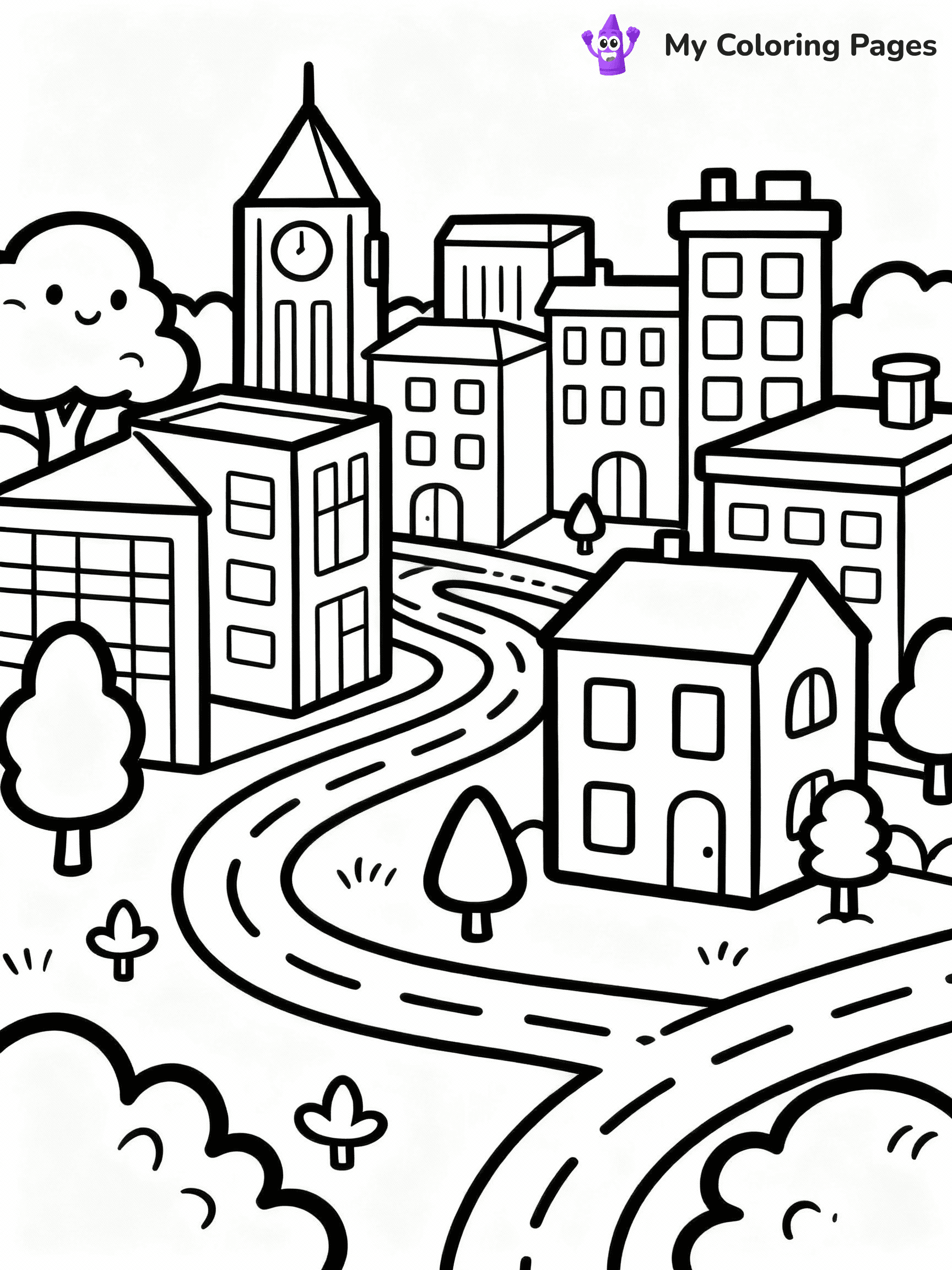 City Coloring Pages - 23