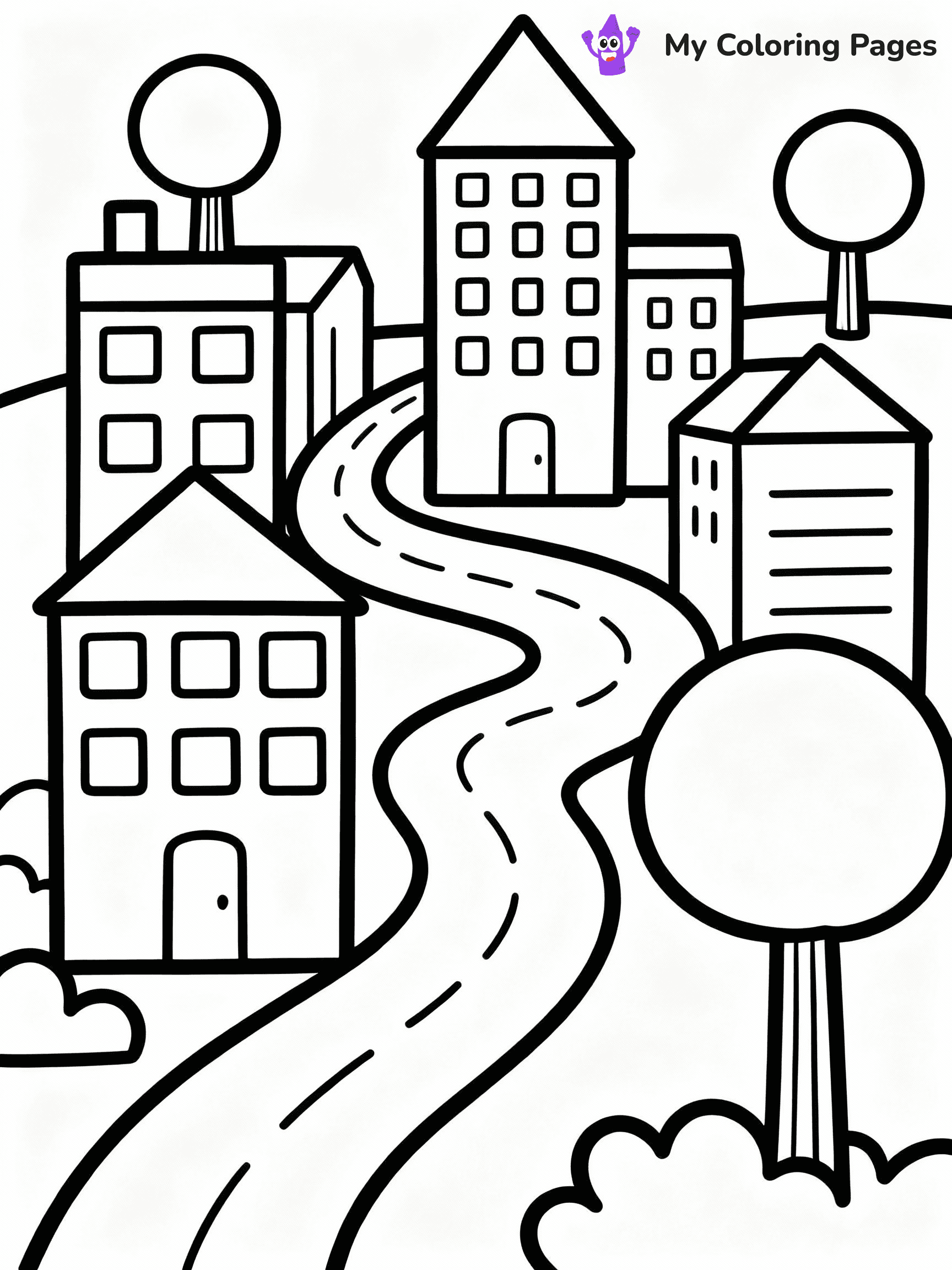 City Coloring Pages - 22