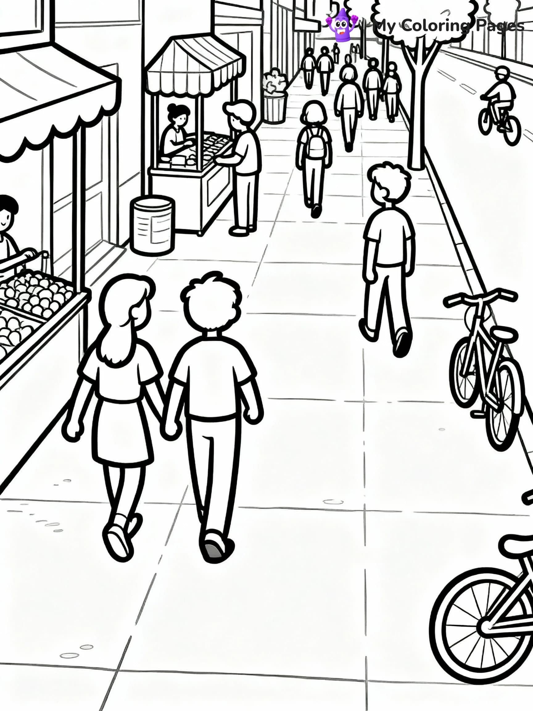 City Coloring Pages - 6