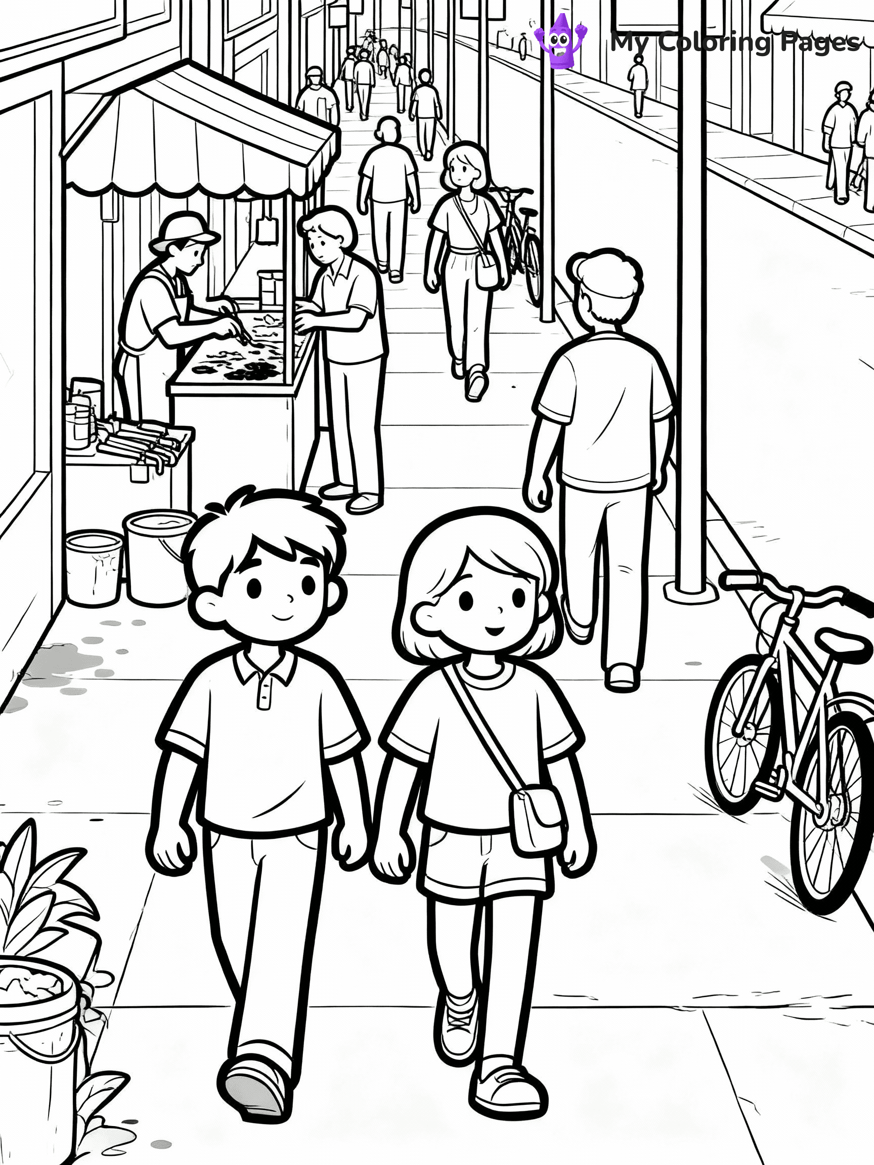 City Coloring Pages - 5