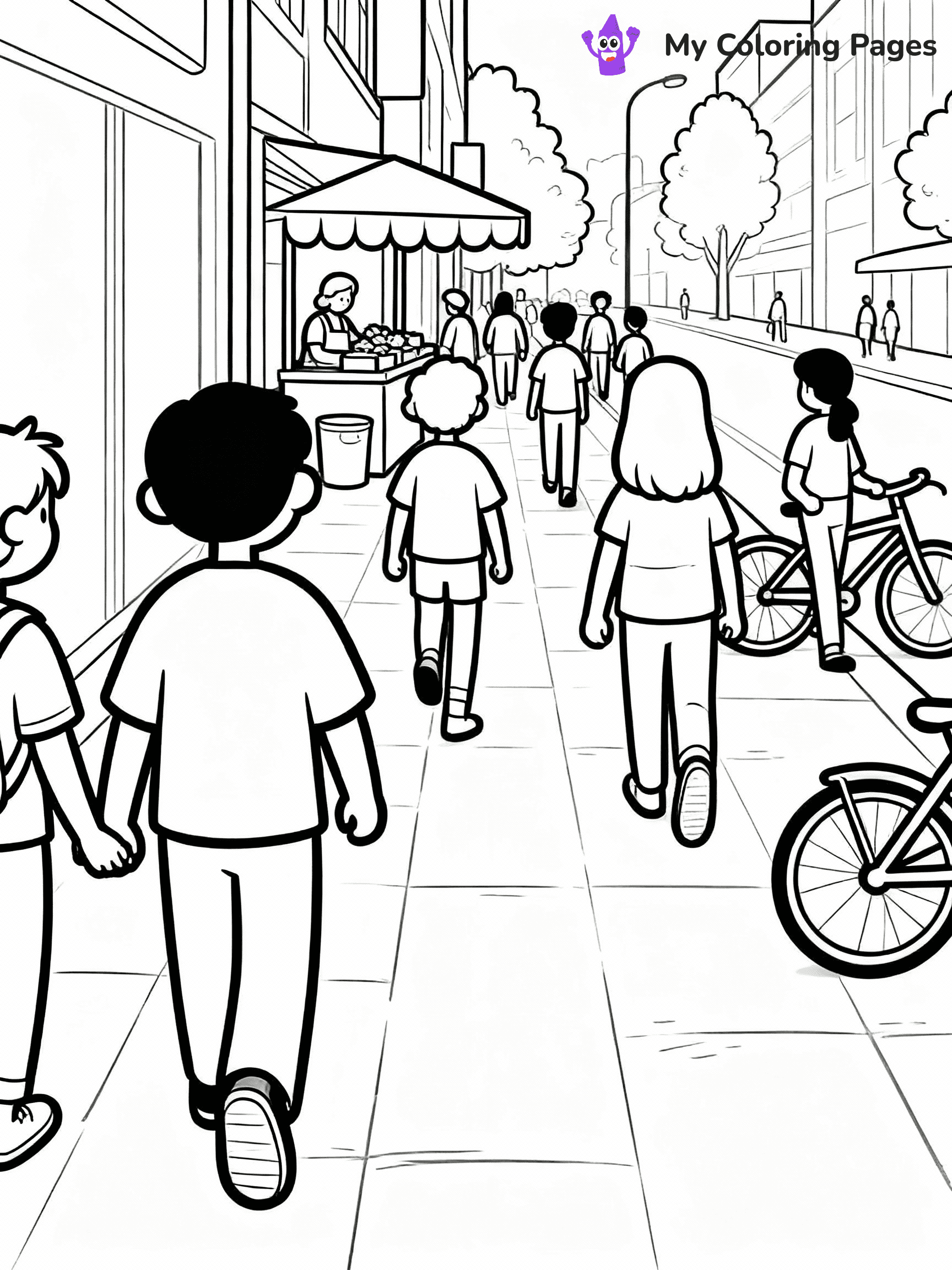 City Coloring Pages - 4