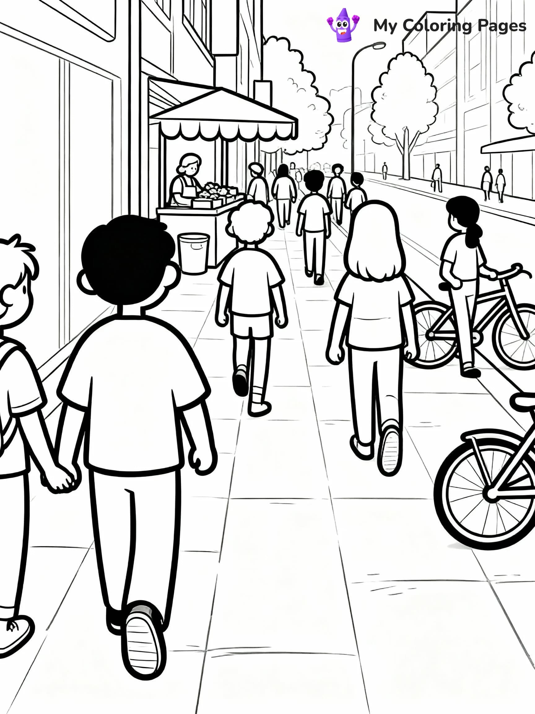 City Coloring Pages - 4