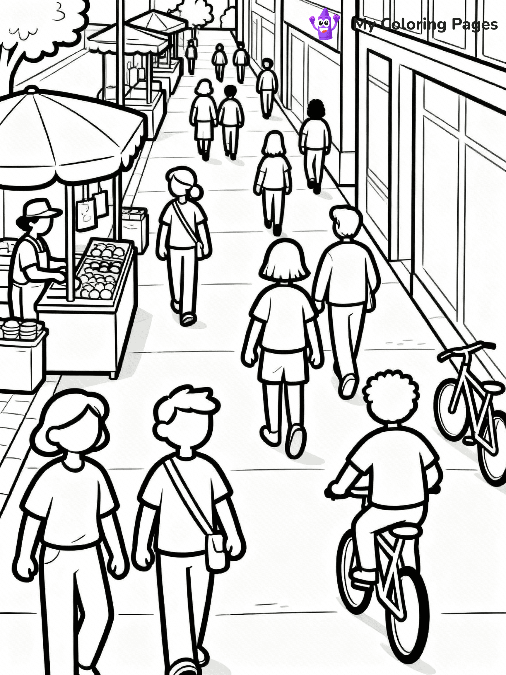 City Coloring Pages - 3