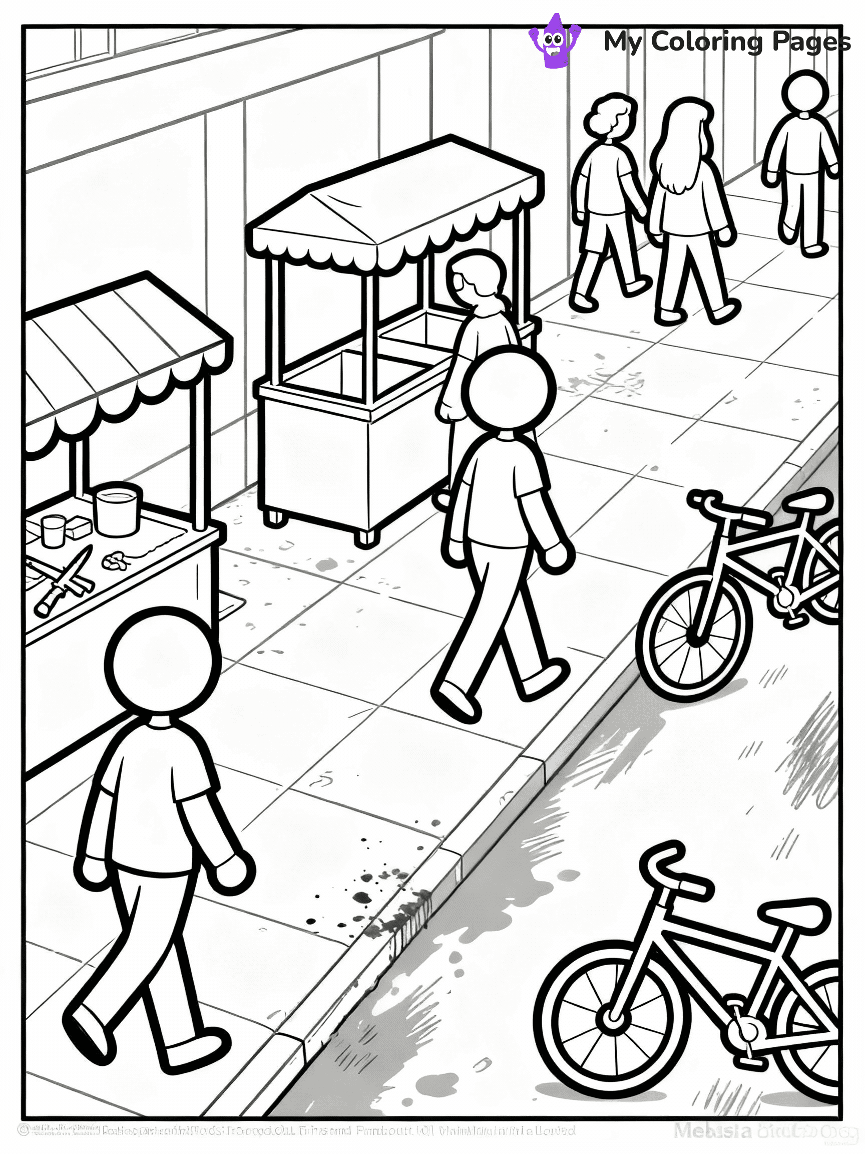 City Coloring Pages - 2