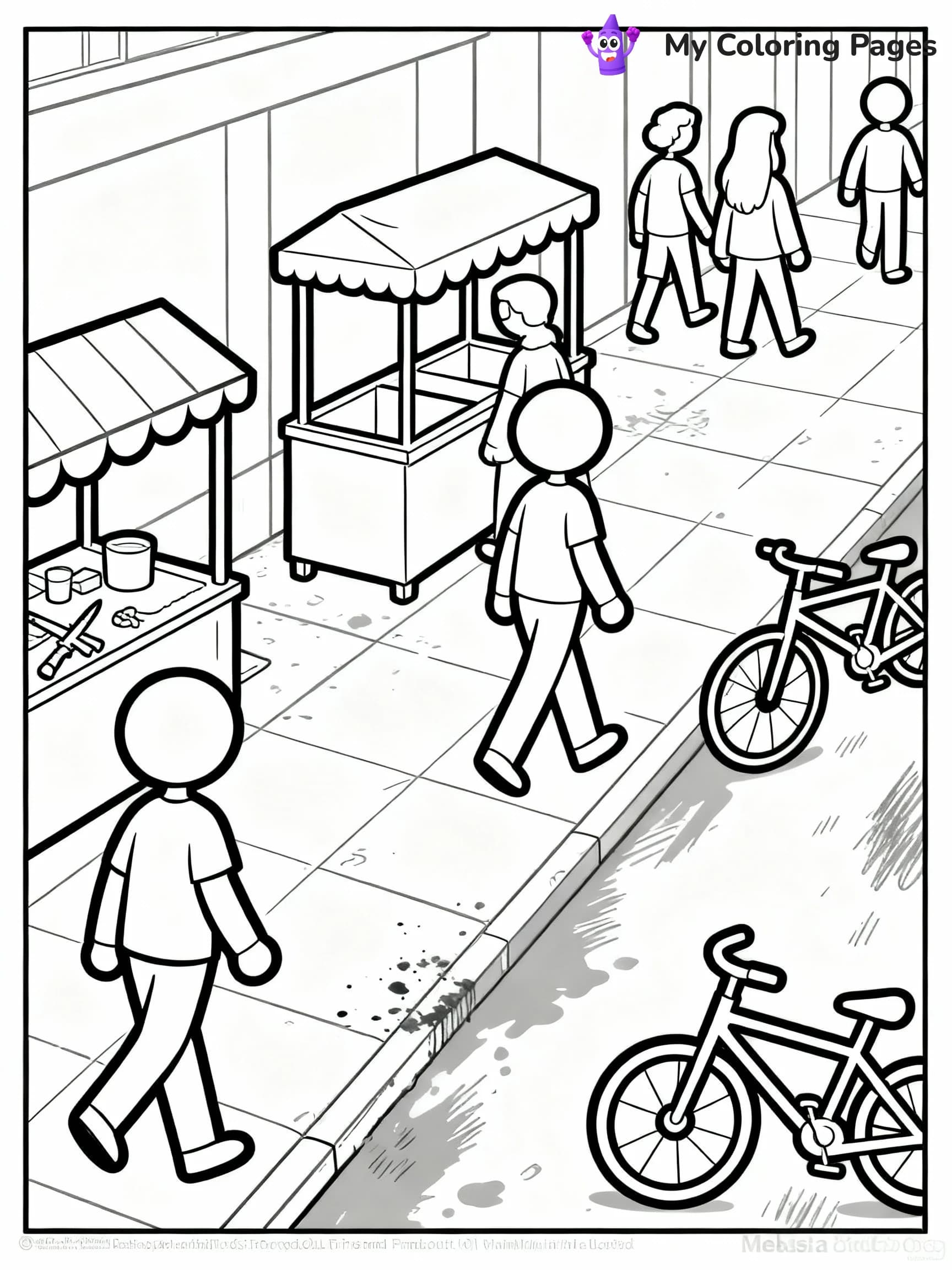 City Coloring Pages - 2