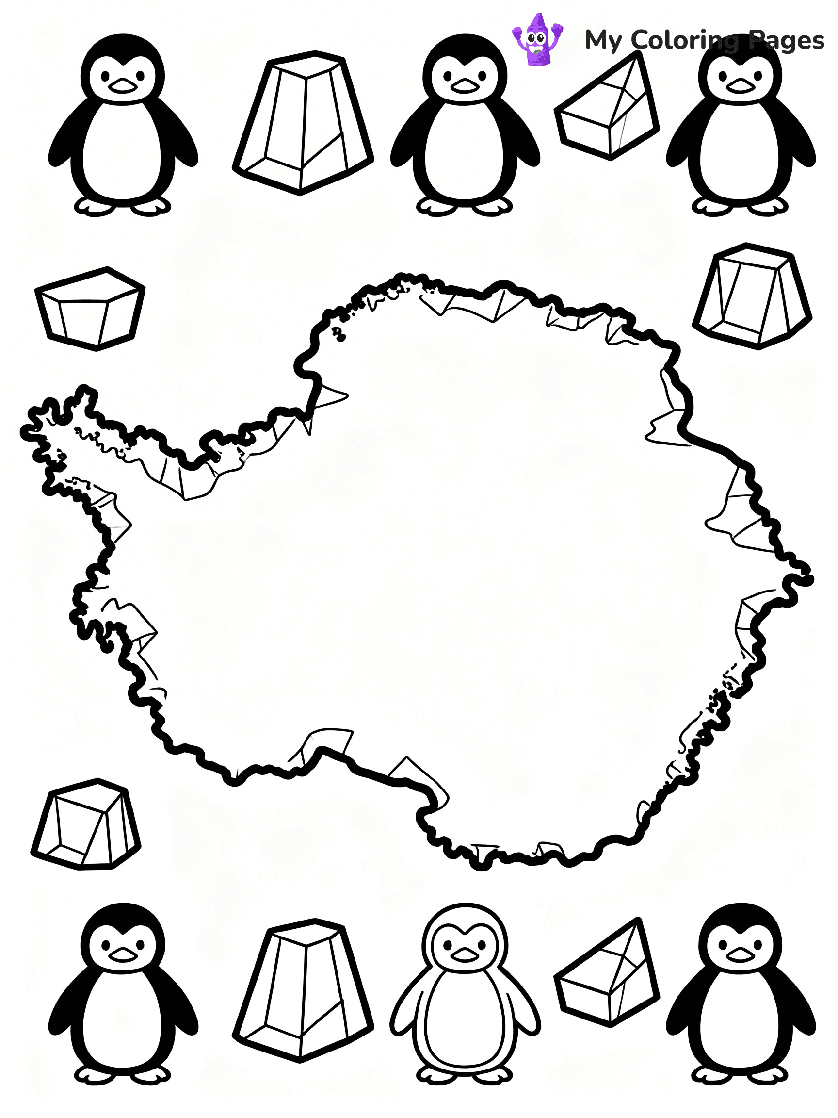 World Map Coloring Pages - 18