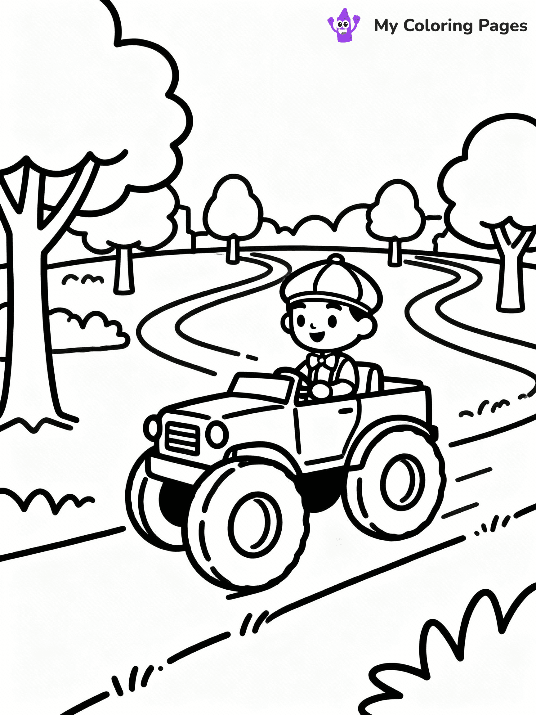 Blippi Coloring Pages - 27