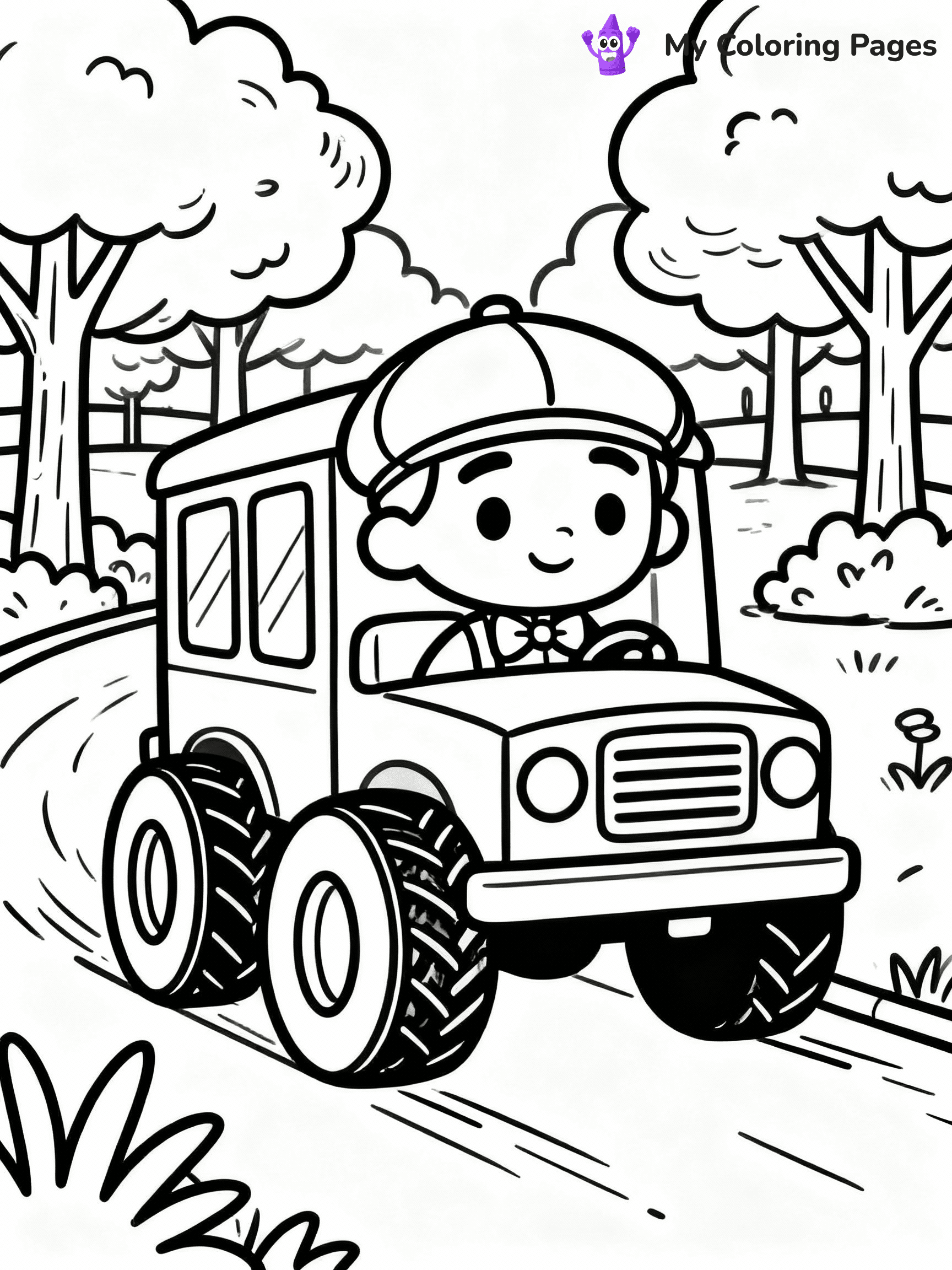Blippi Coloring Pages - 21