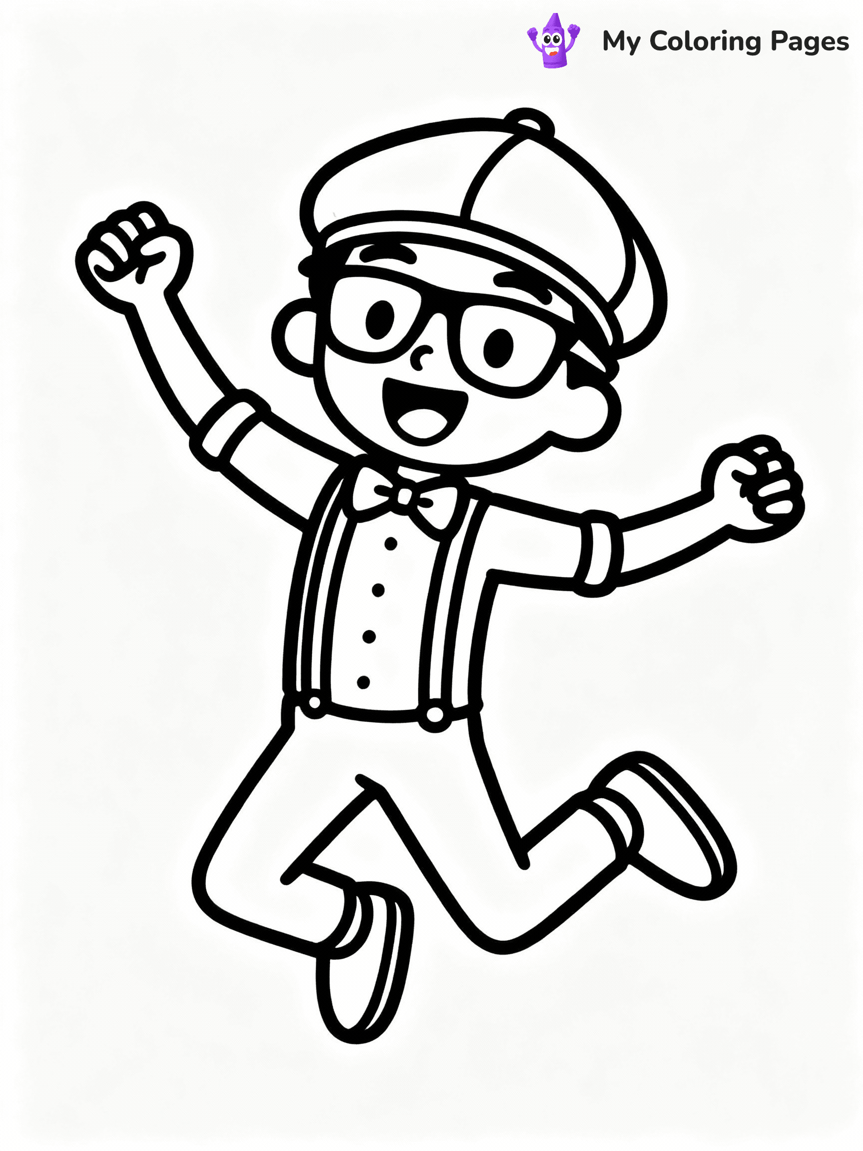 Blippi Coloring Pages - 9