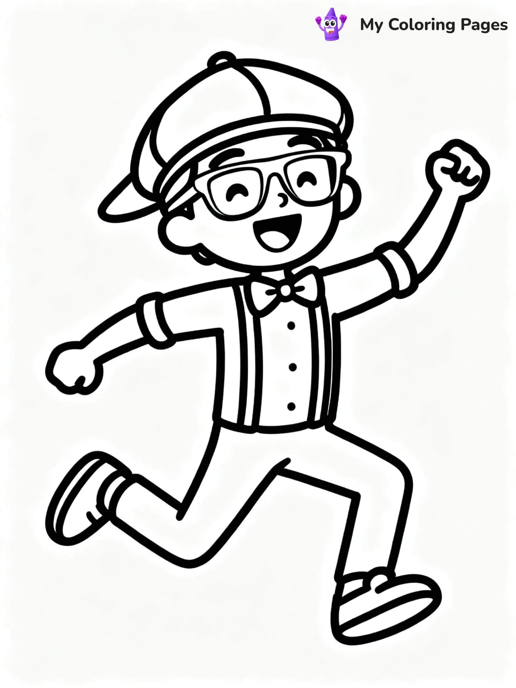 Blippi Coloring Pages - 8