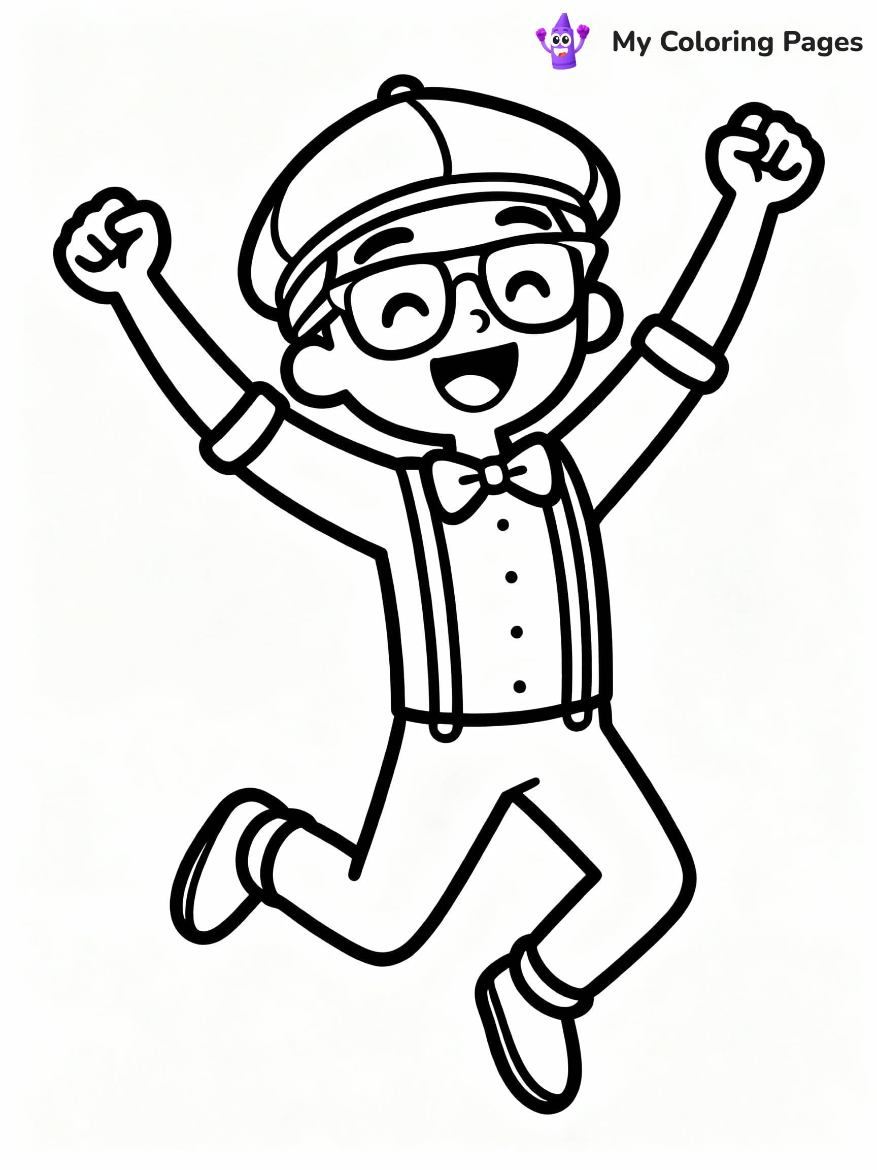 Blippi Coloring Pages - 7