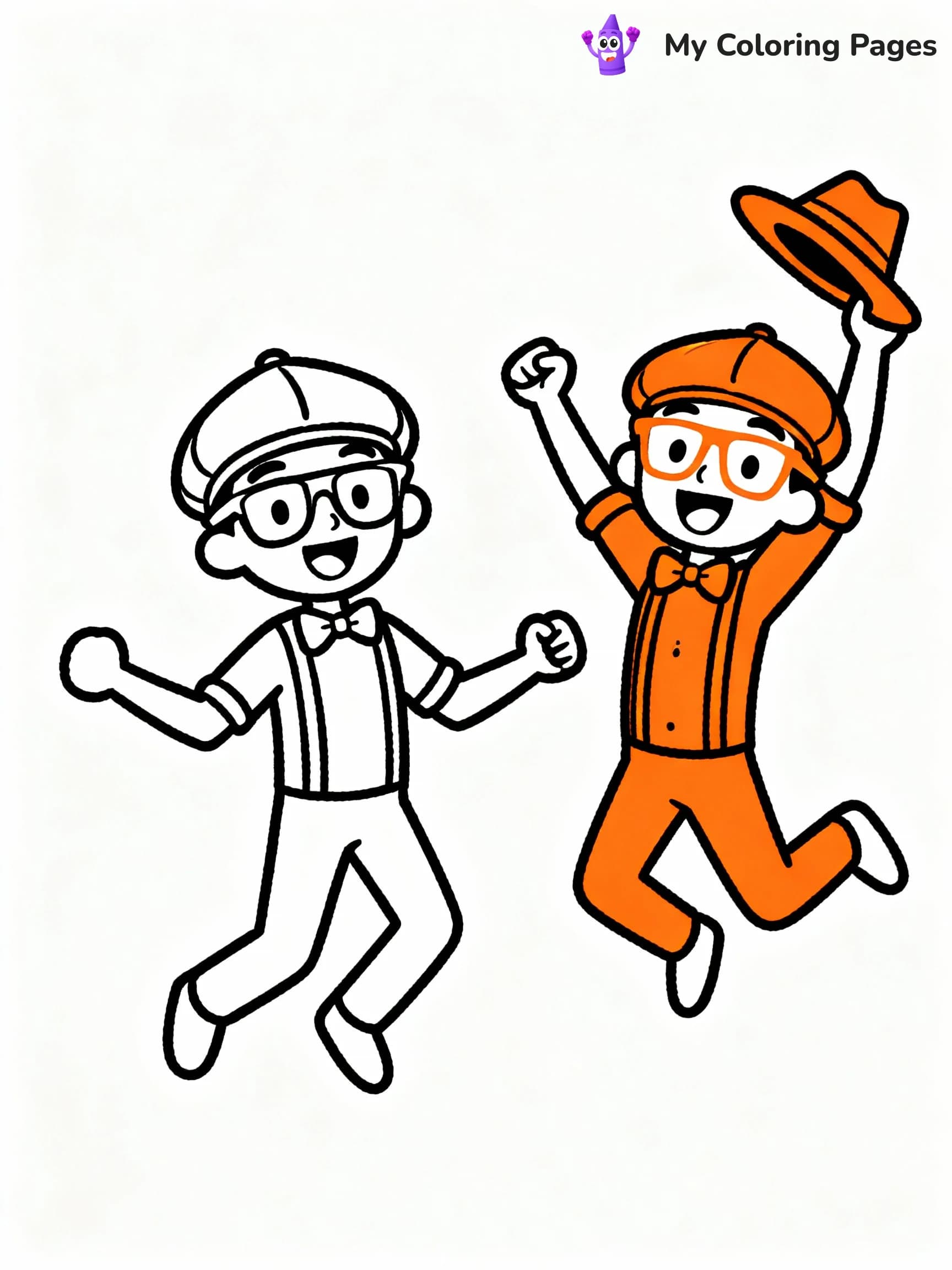 Blippi Coloring Pages - 4