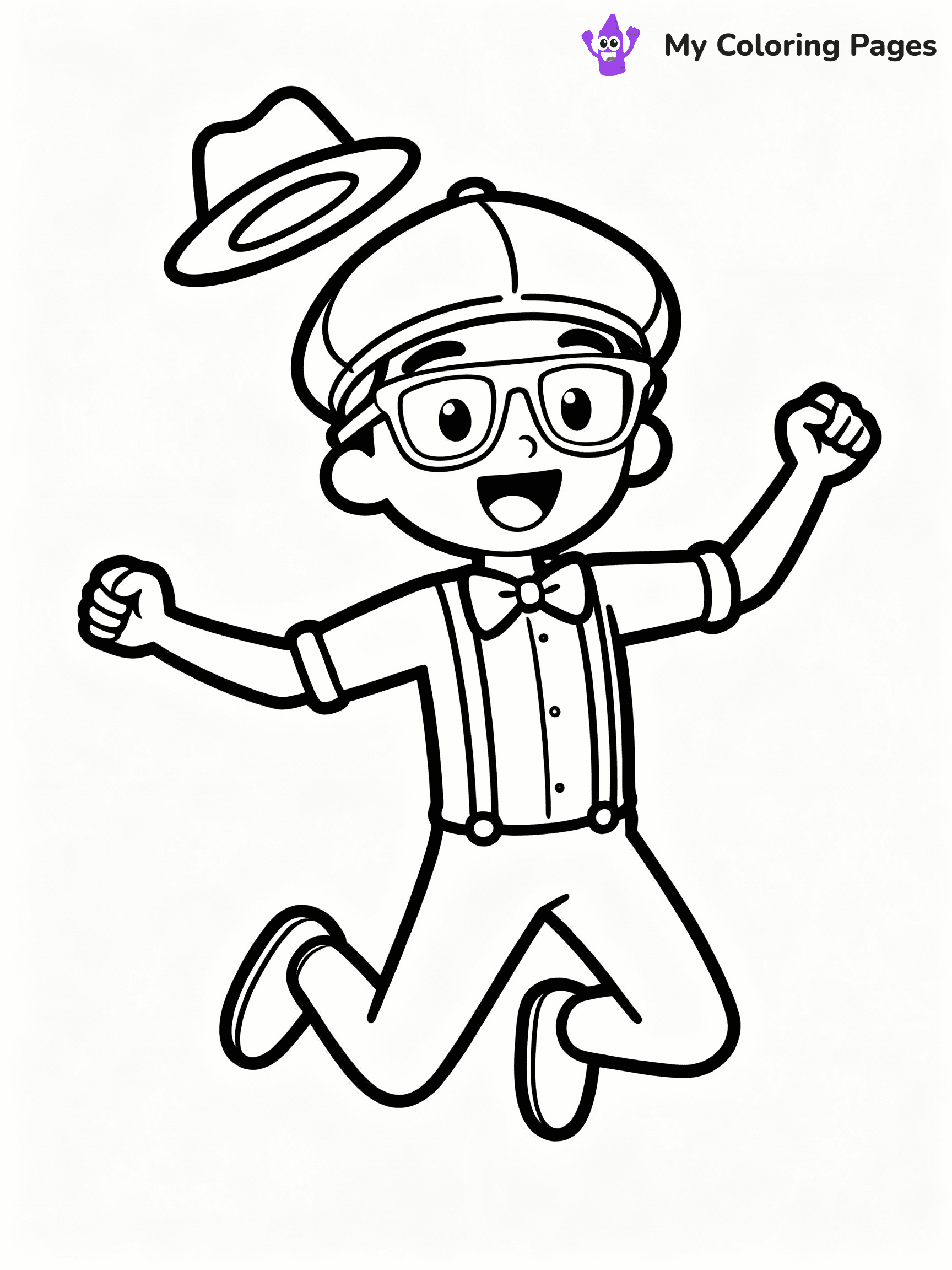Blippi Coloring Pages - 3