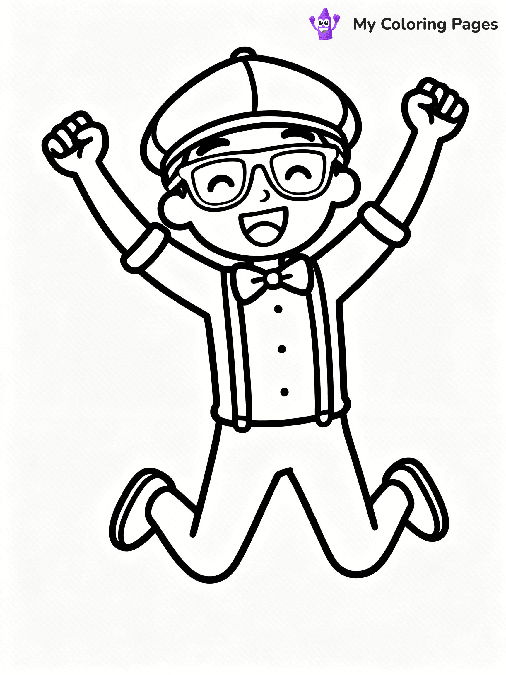Blippi Coloring Pages - 2