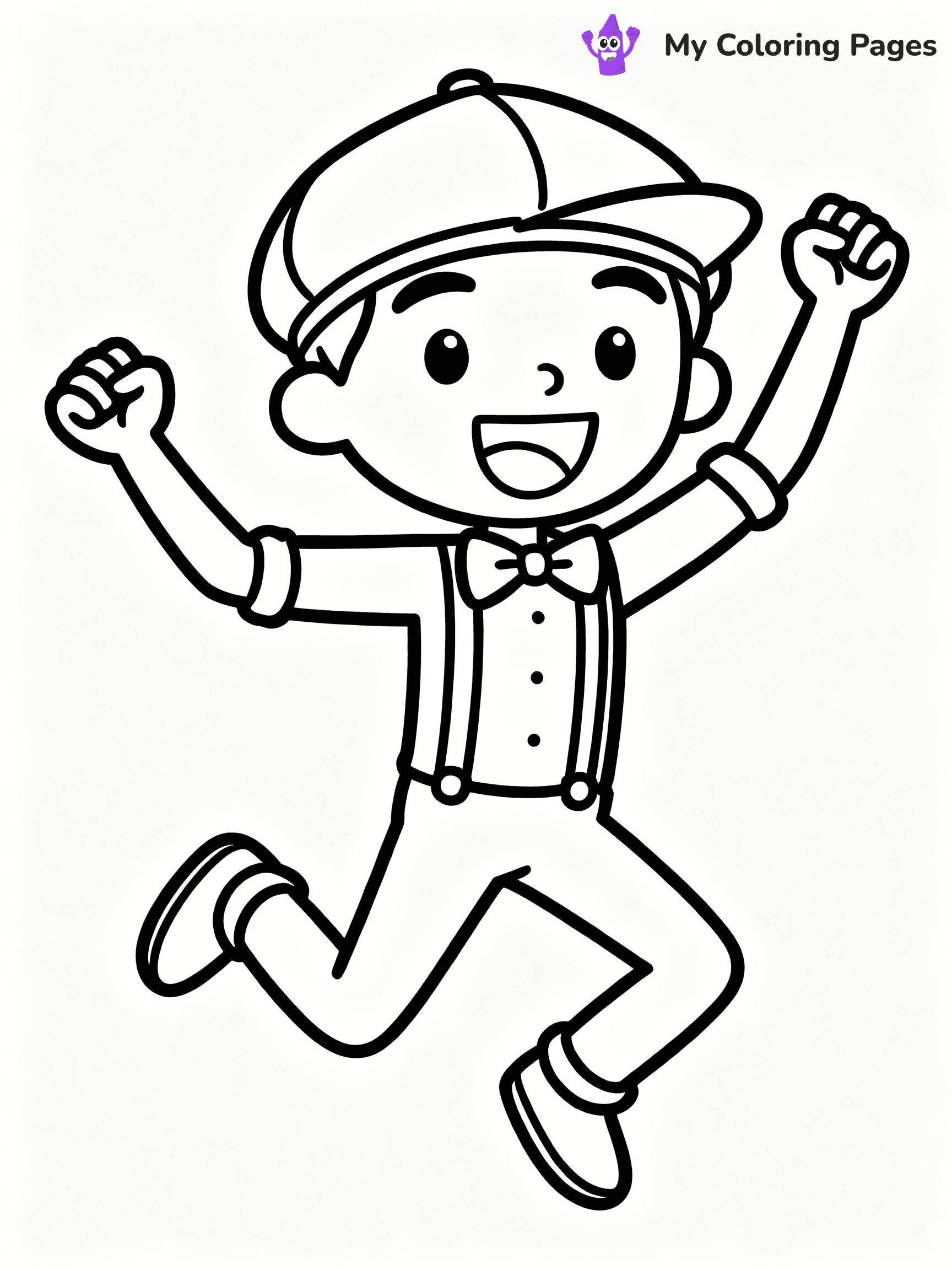 Blippi Coloring Pages - 1