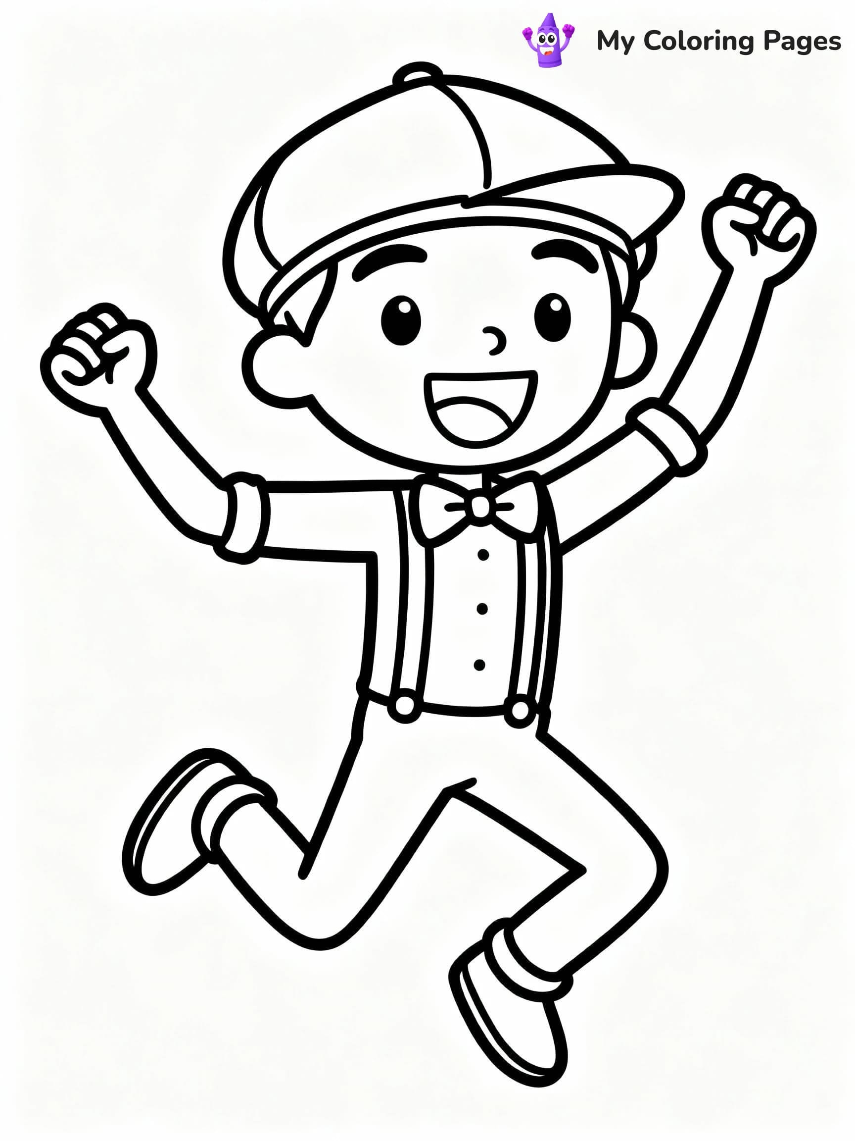 Blippi Coloring Pages - 1