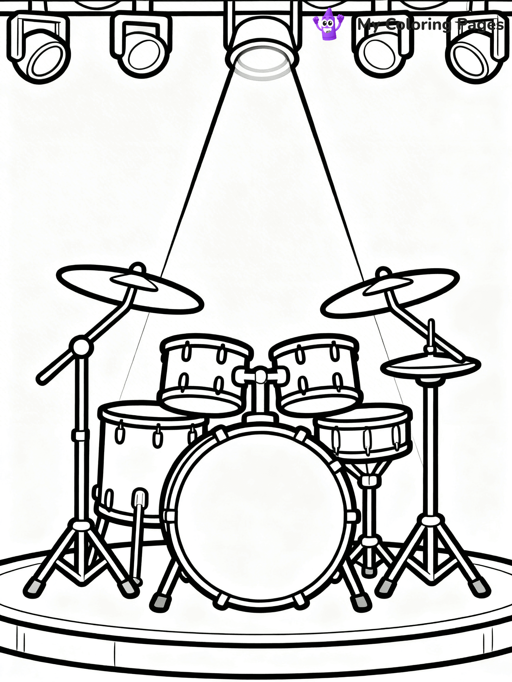 Drum Coloring Pages - 17