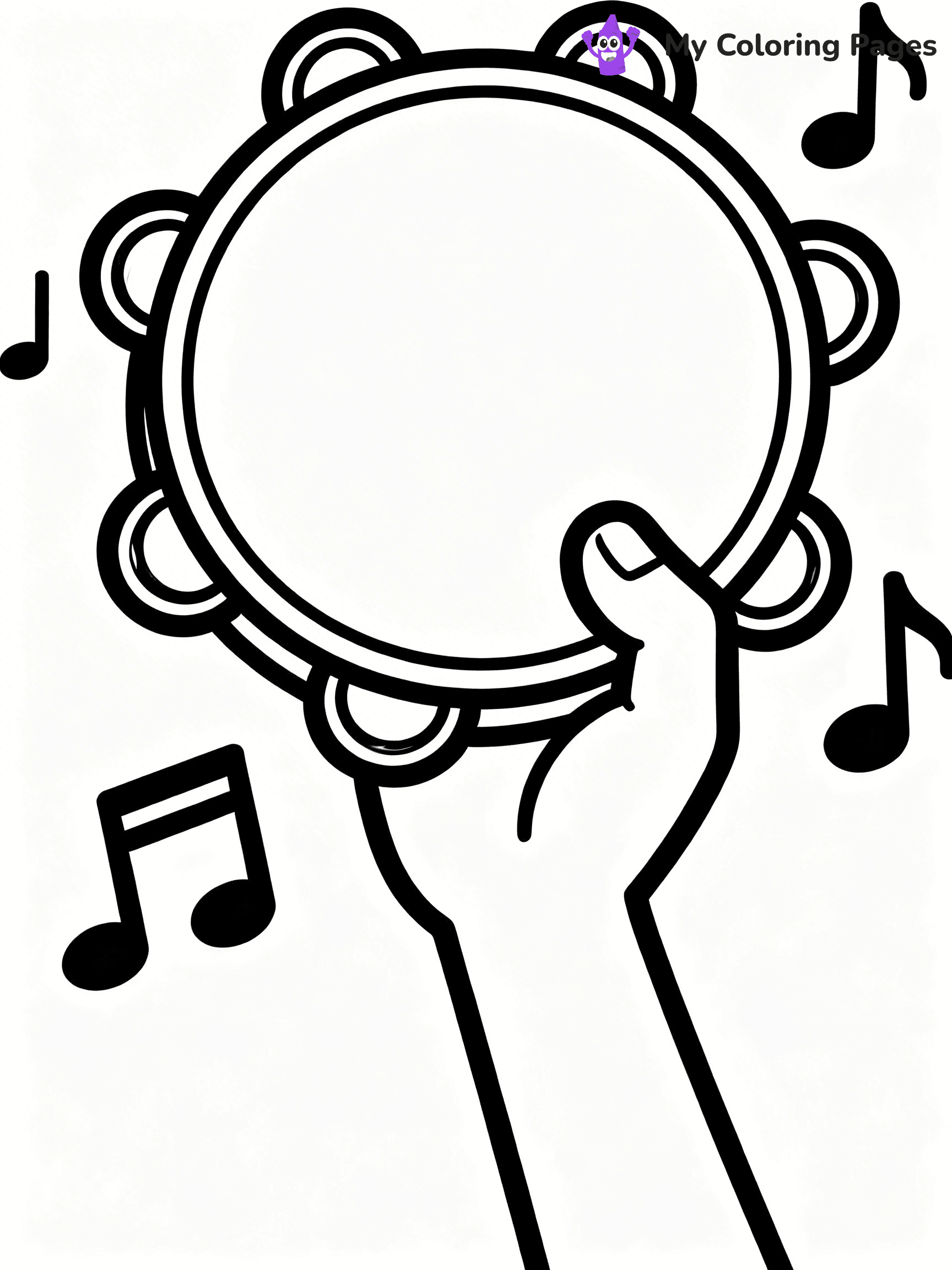 Drum Coloring Pages - 7