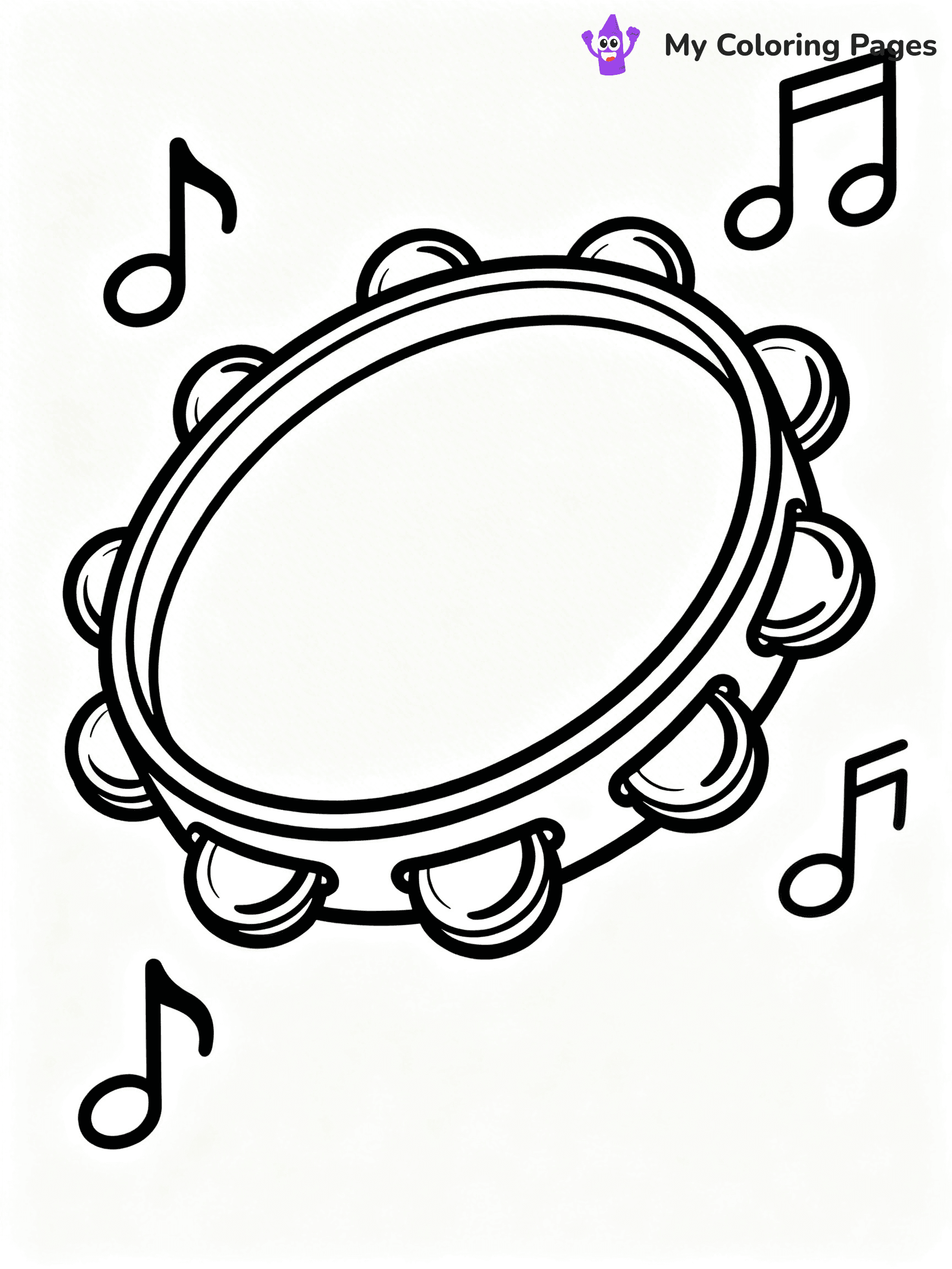 Drum Coloring Pages - 4