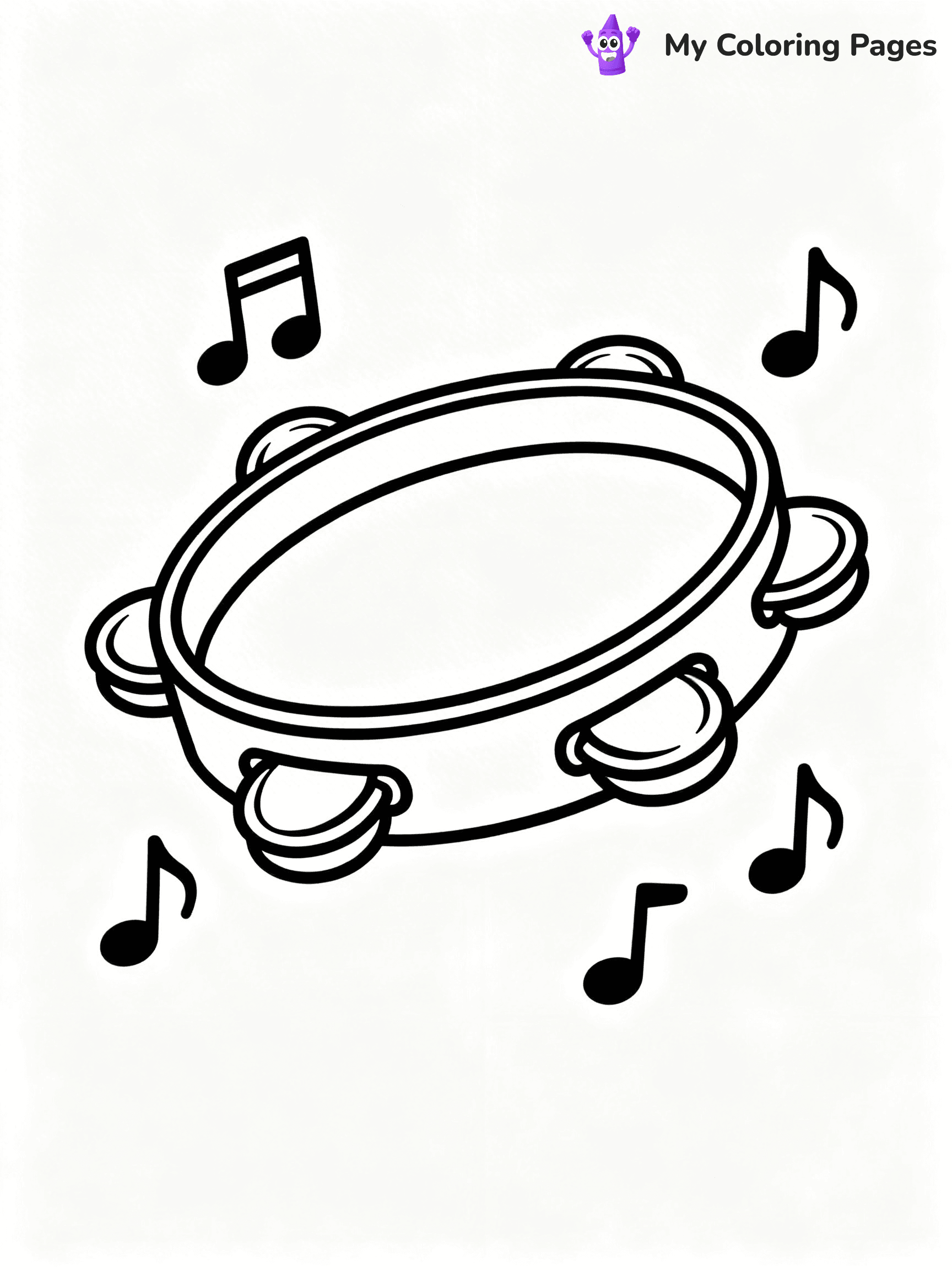 Drum Coloring Pages - 1