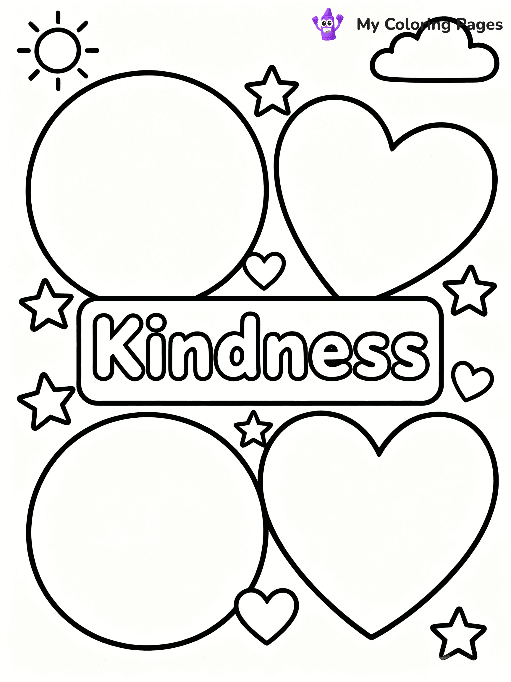 Word Coloring Pages - 45