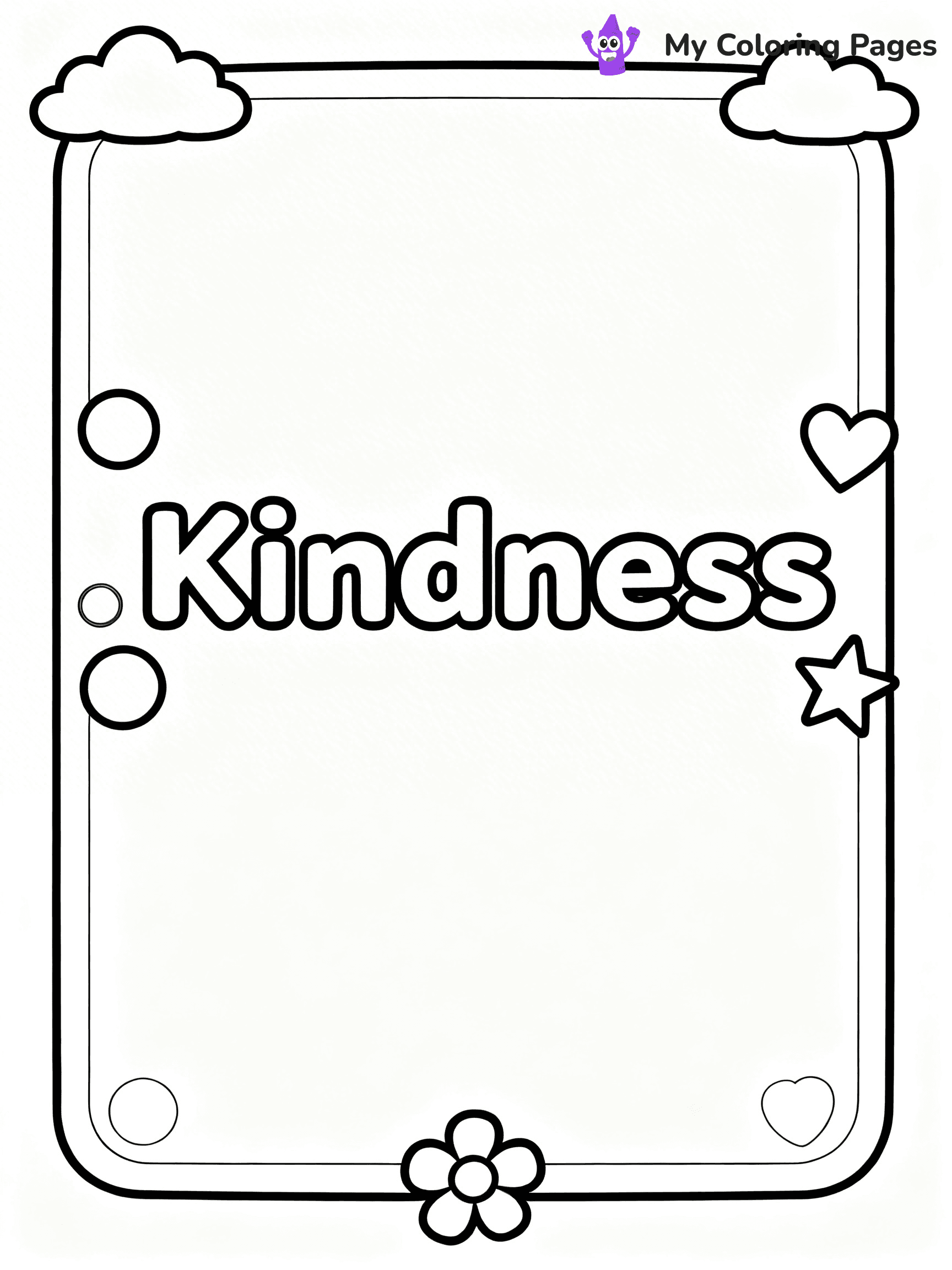 Word Coloring Pages - 44