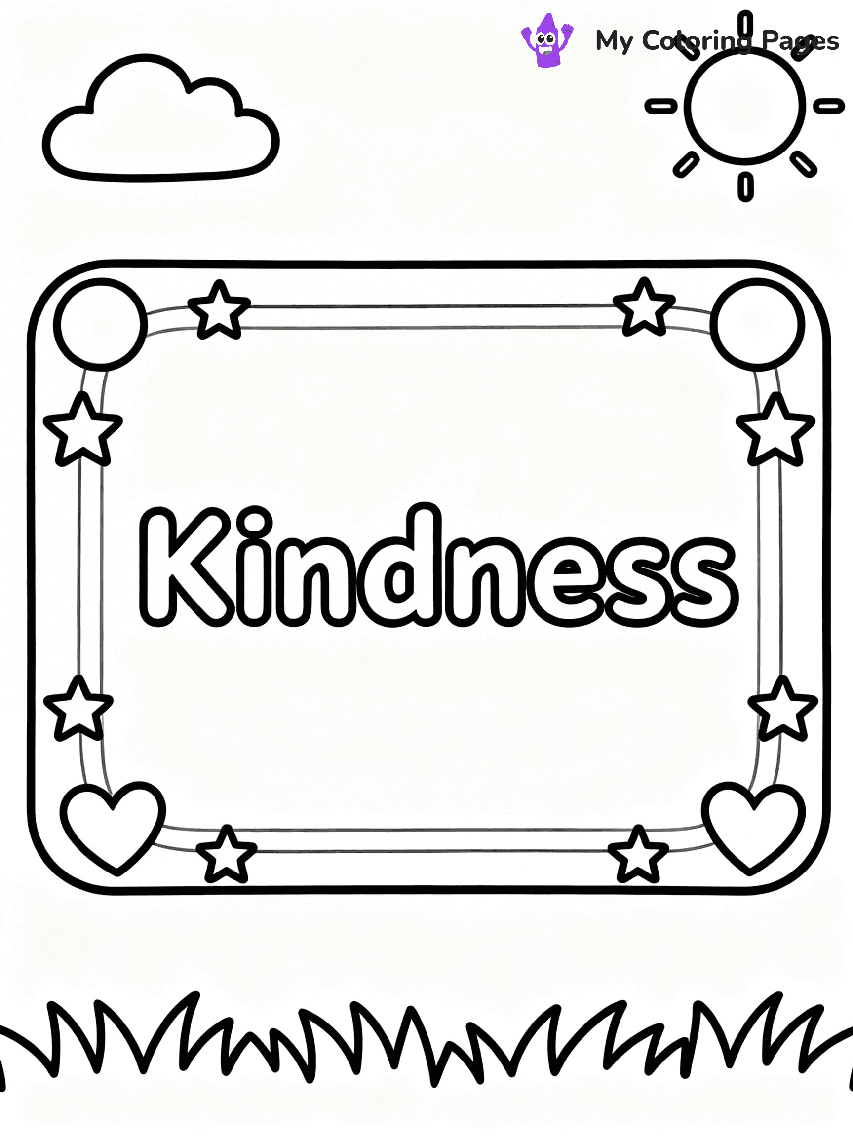 Word Coloring Pages - 42