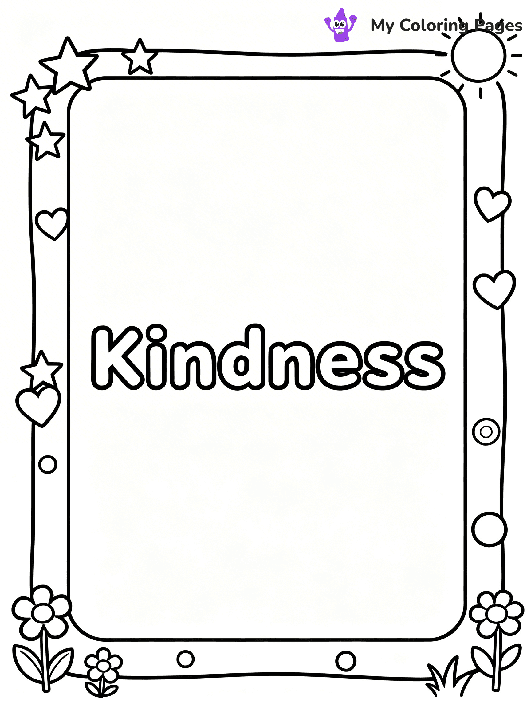 Word Coloring Pages - 41