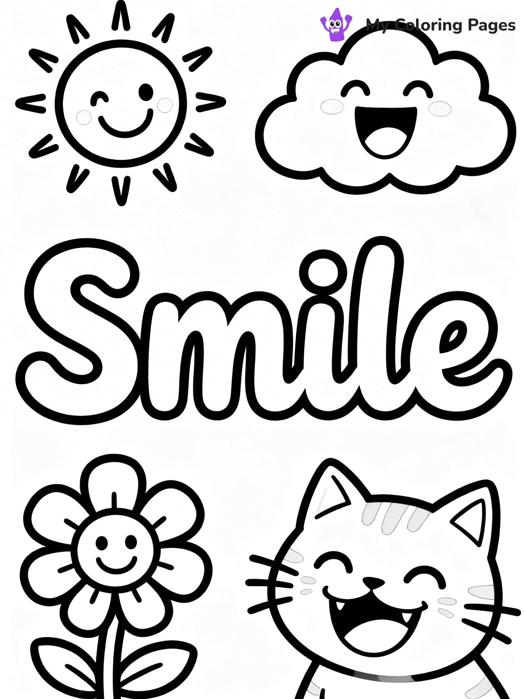 Word Coloring Pages - 40