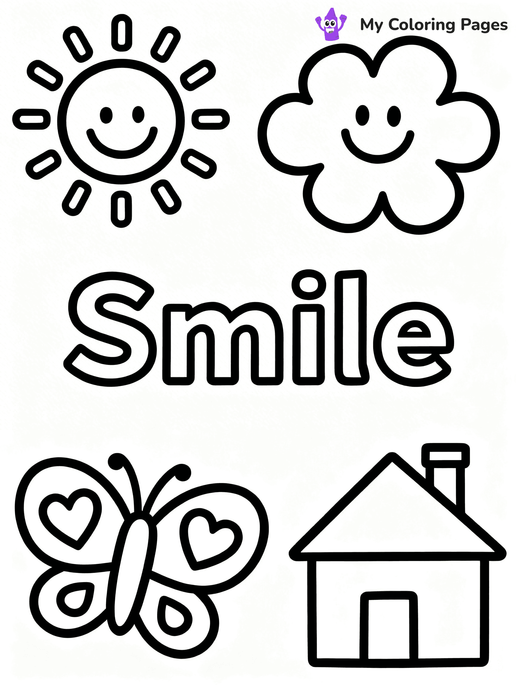 Word Coloring Pages - 39