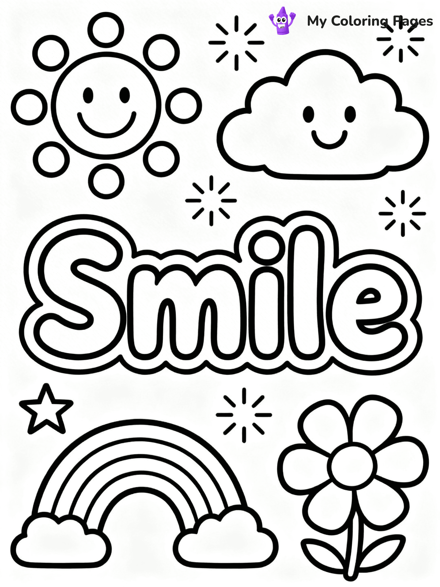 Word Coloring Pages - 36