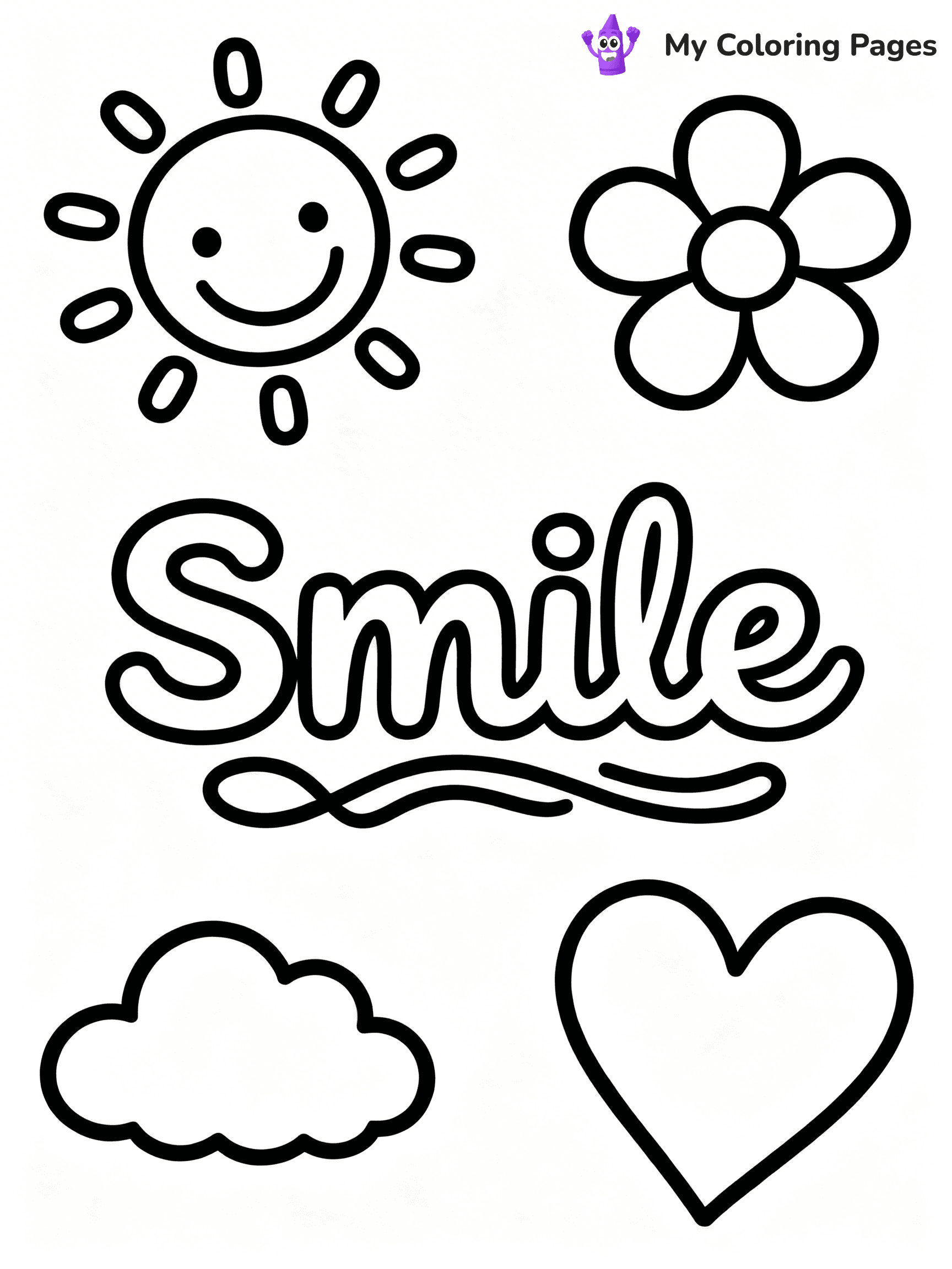 Word Coloring Pages - 35