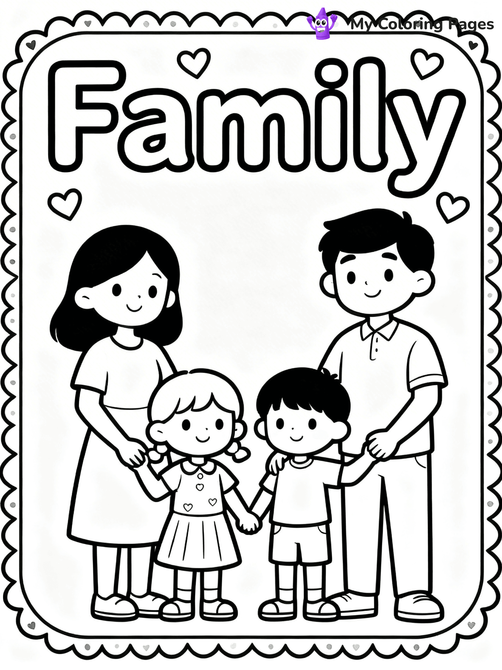 Word Coloring Pages - 33