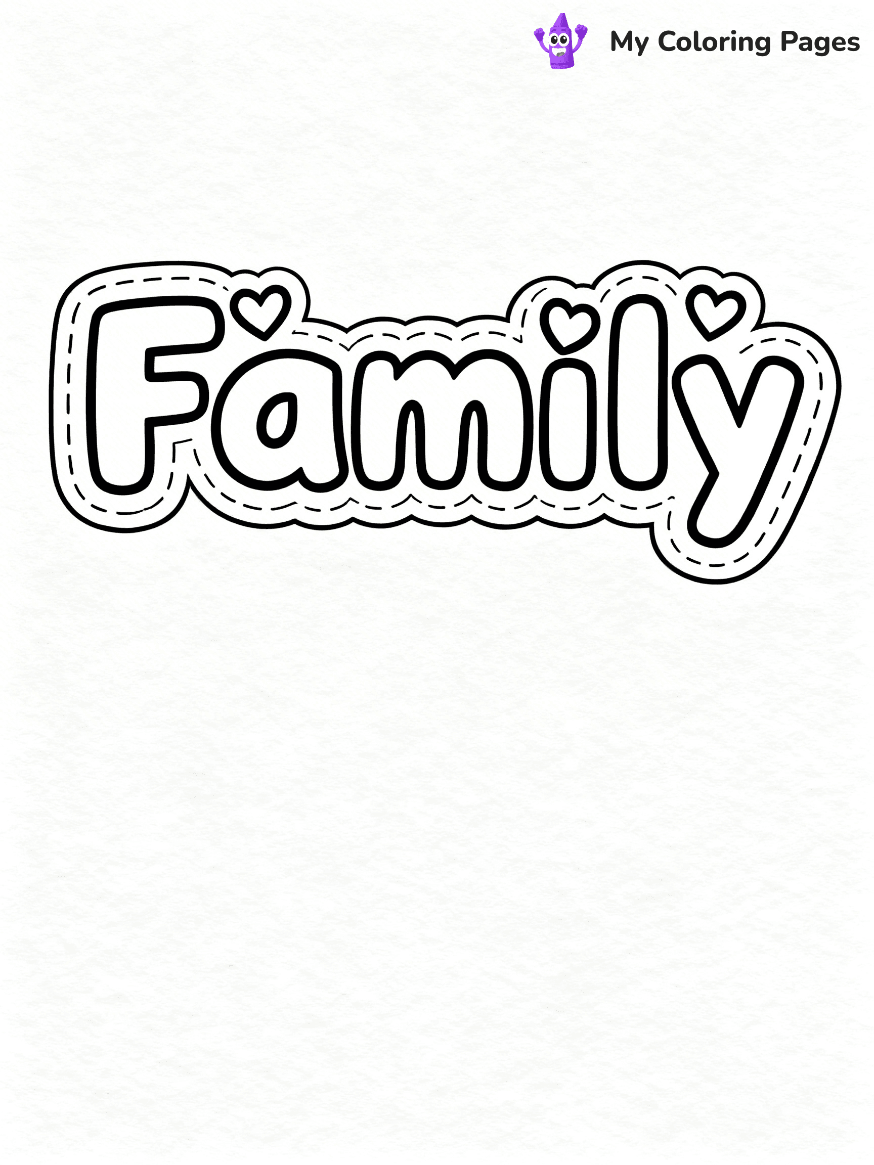 Word Coloring Pages - 32