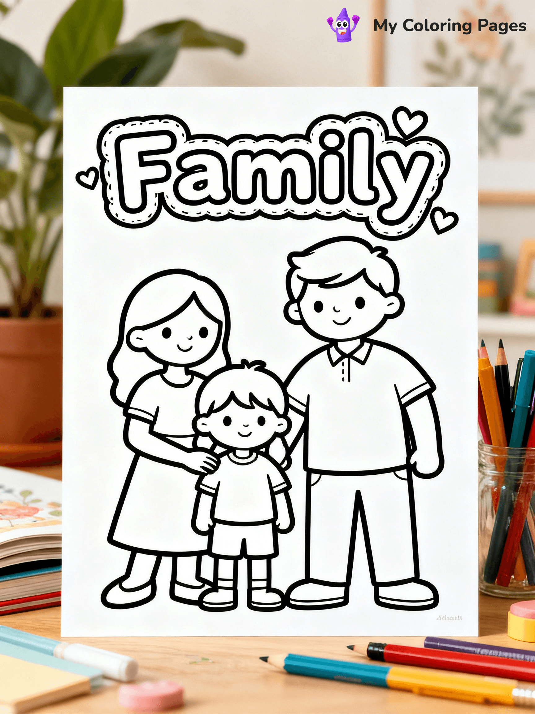 Word Coloring Pages - 31