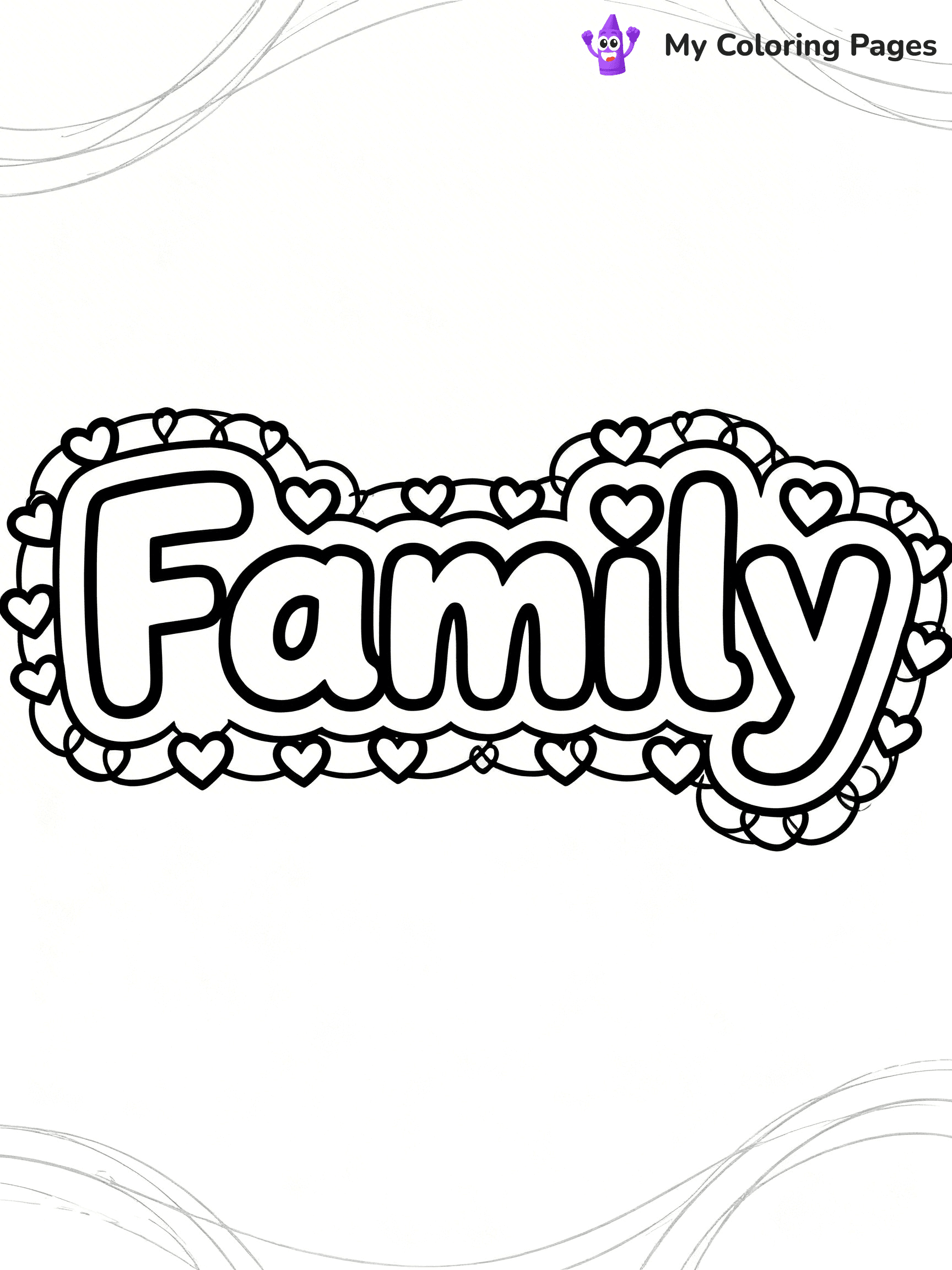 Word Coloring Pages - 29
