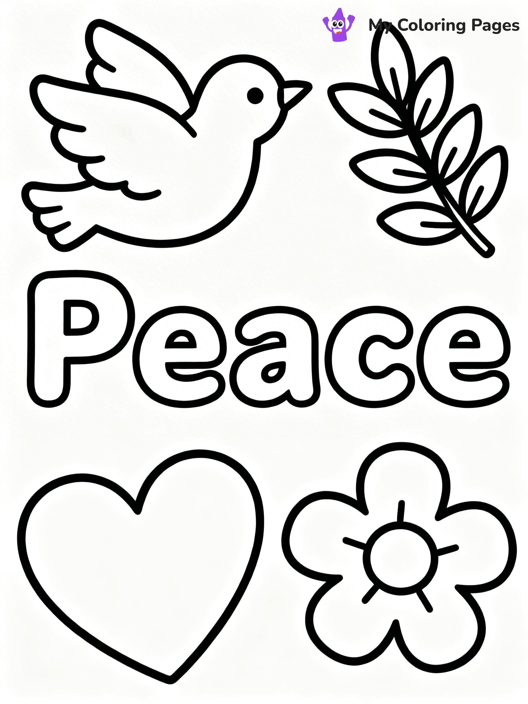 Word Coloring Pages - 26