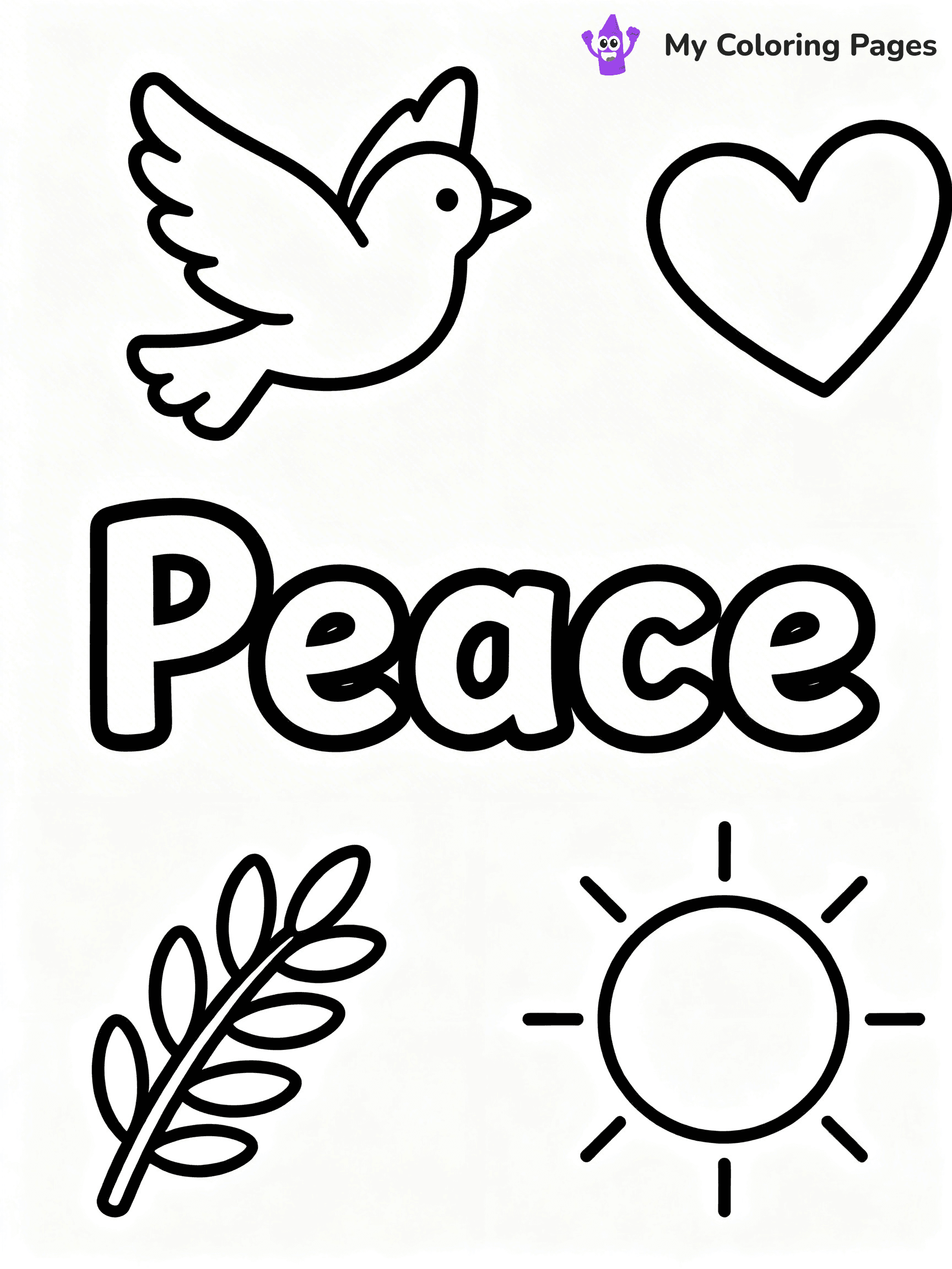 Word Coloring Pages - 24