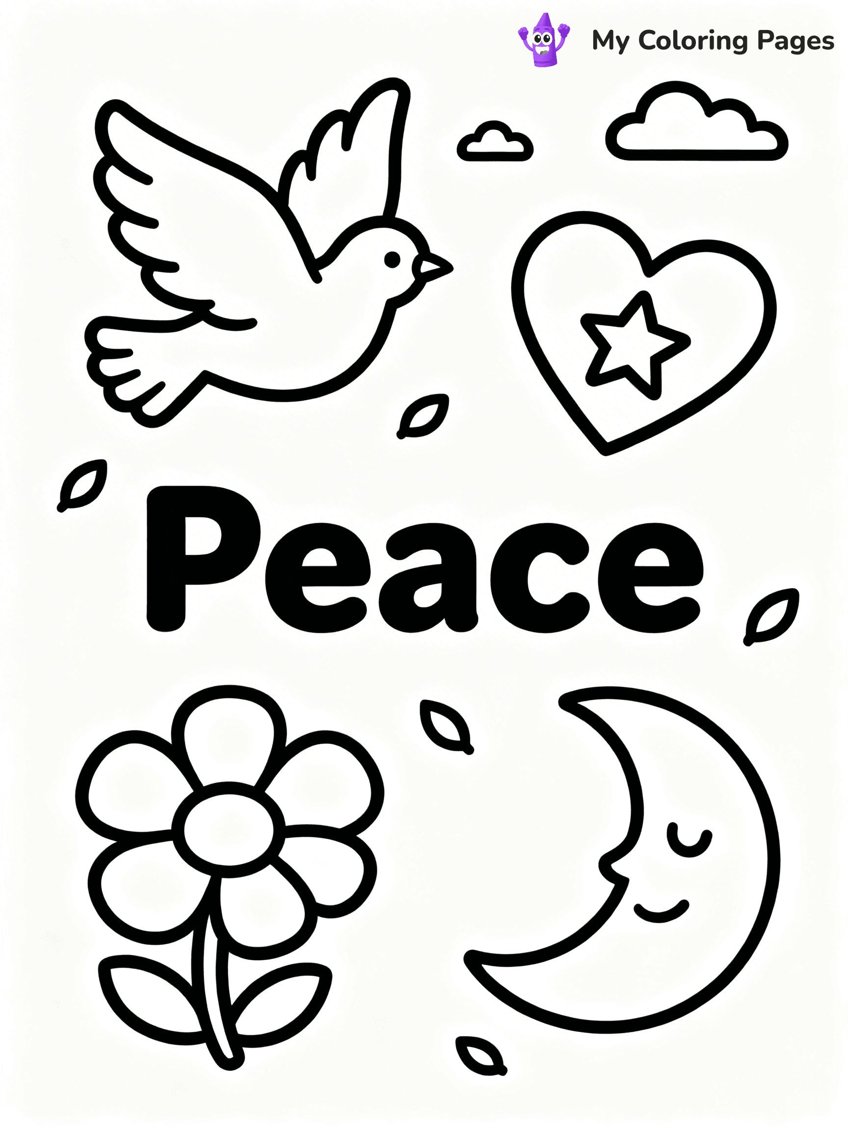 Word Coloring Pages - 22