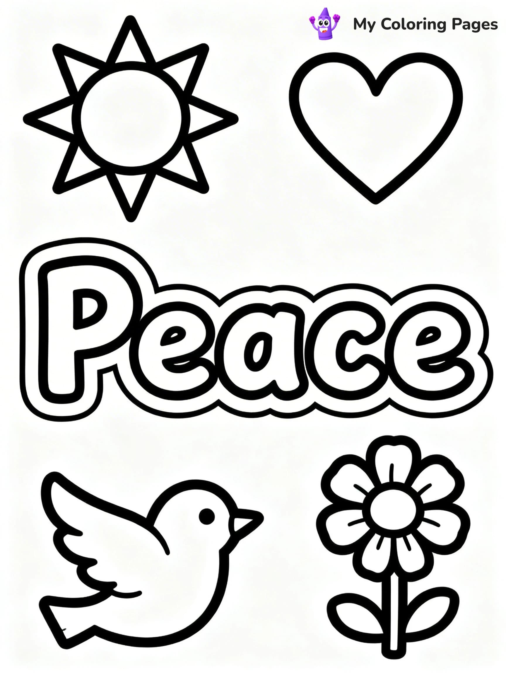 Word Coloring Pages - 20